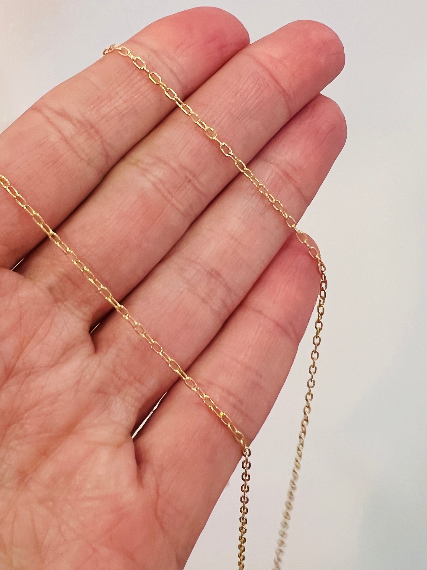 Gold Filled Scapulary Necklace | Classic 25" Faith-Inspired Layer