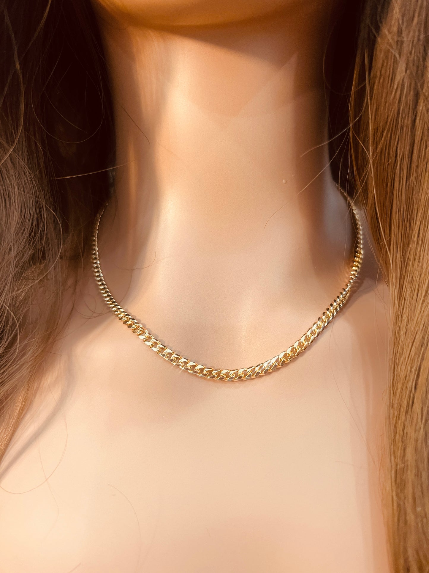 Gold Filled 3.5mm Curb Necklace | Bold Everyday Classic