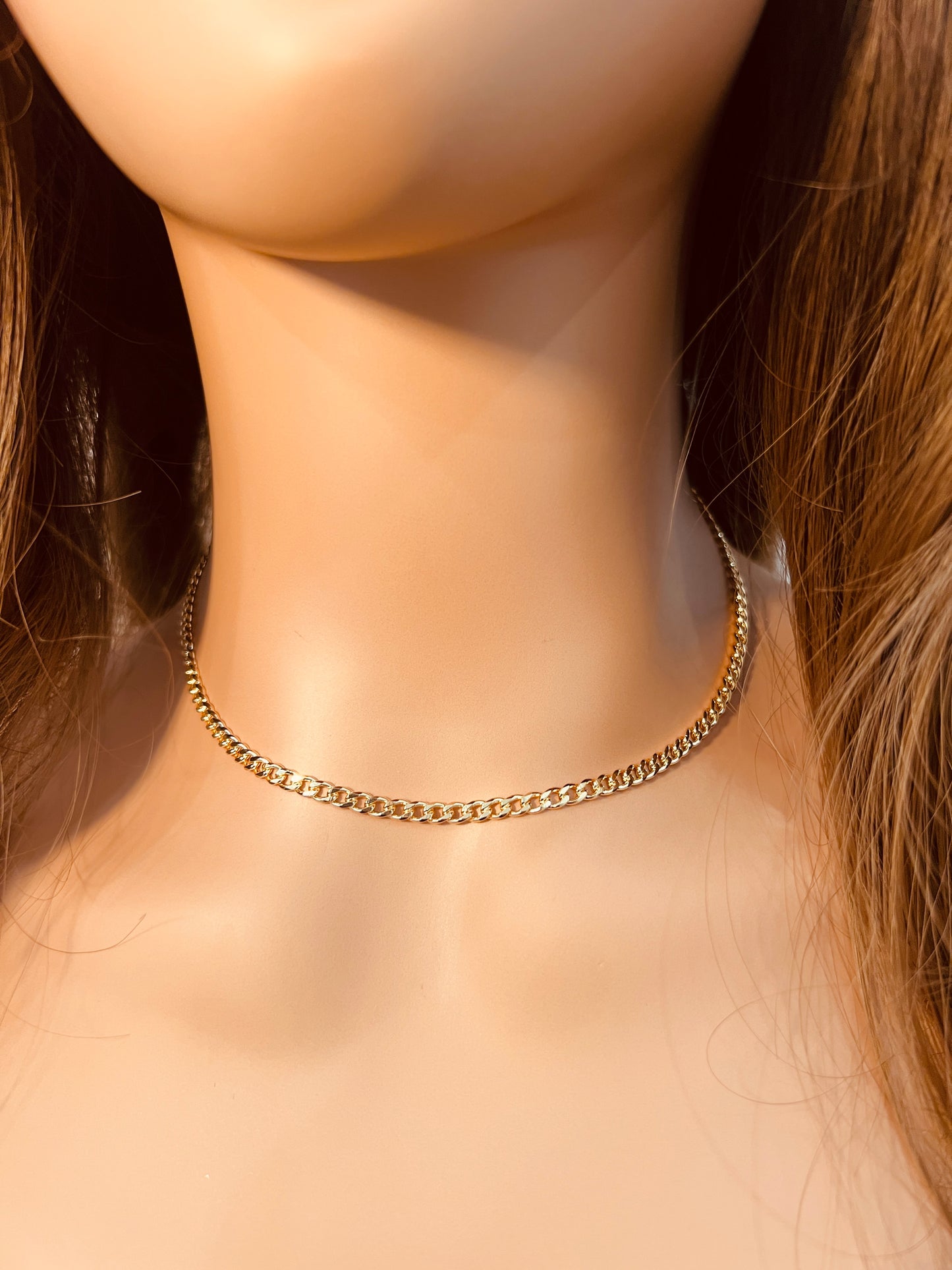 Gold Filled 3mm Curb Necklace | Sleek, Sturdy & Everyday Ready