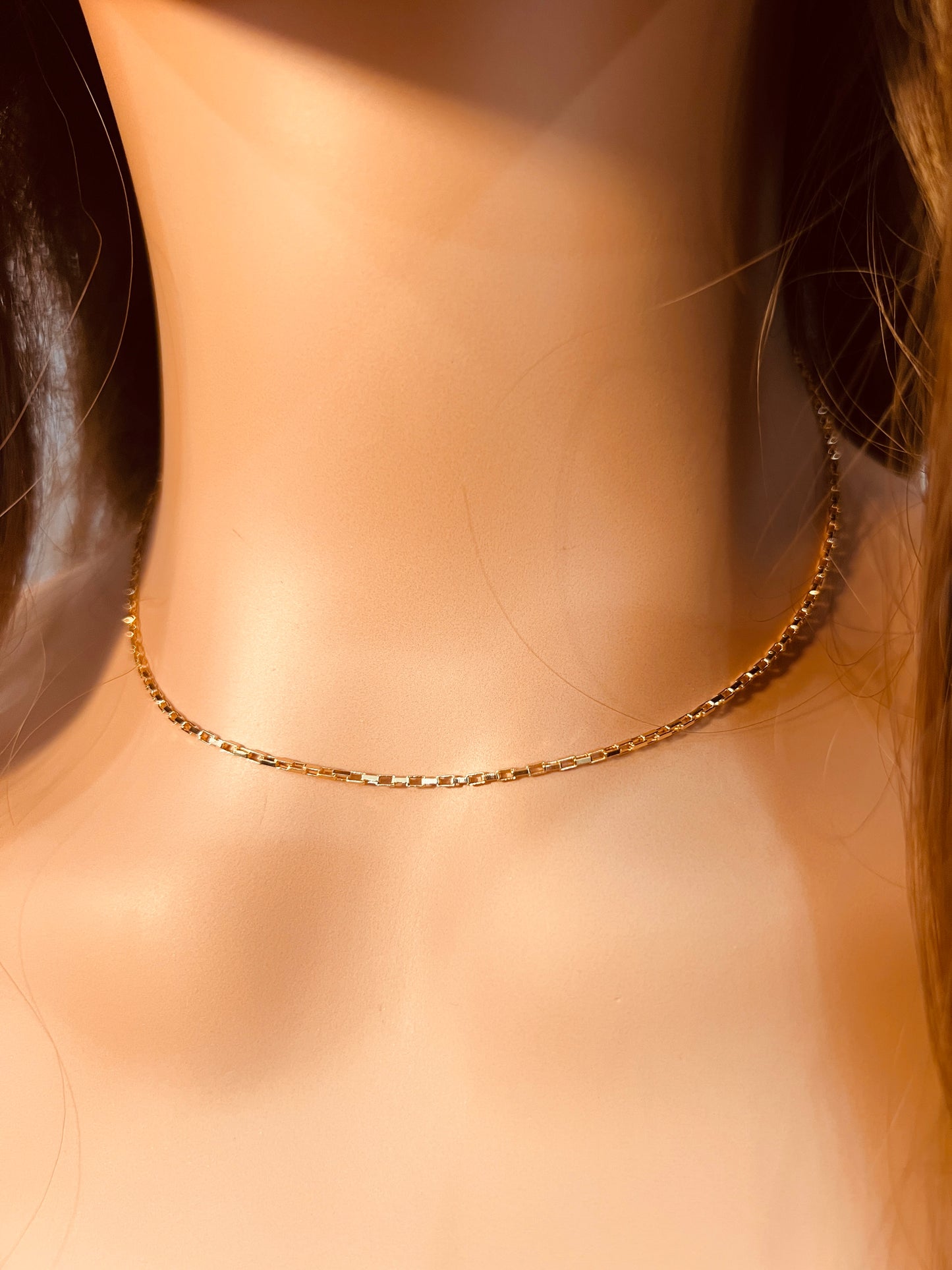 Gold Filled 0.5mm Paperclip Necklace | Dainty Everyday Chain