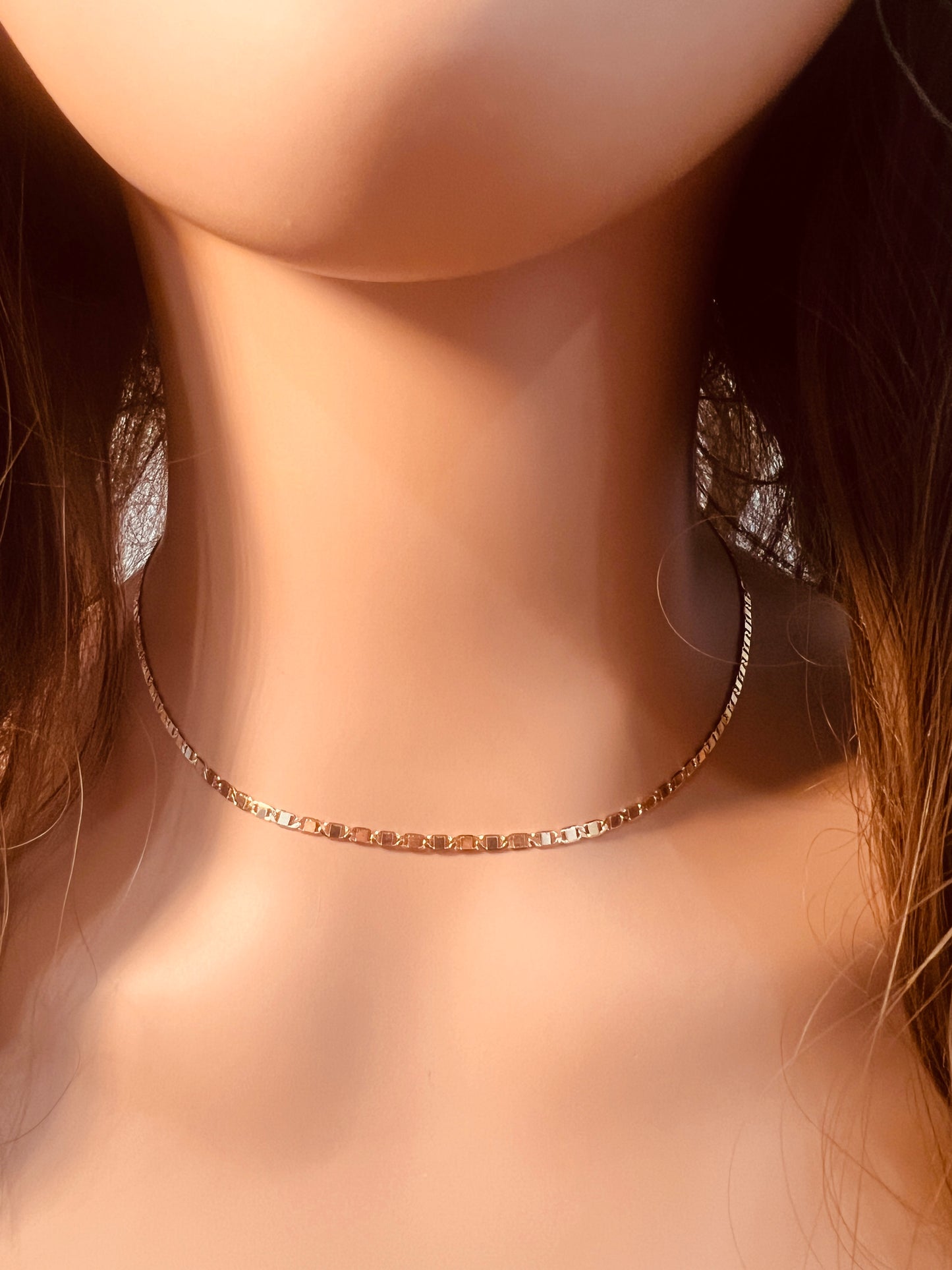 Gold Filled Cable Ball Necklace | 1mm Chain | 16–20 Inch
