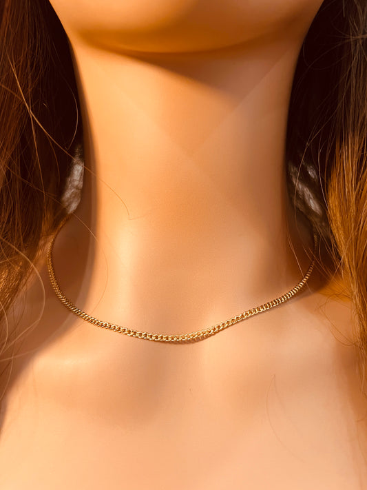 Gold Filled 2mm Curb Necklace | Everyday Shine Classic Chain