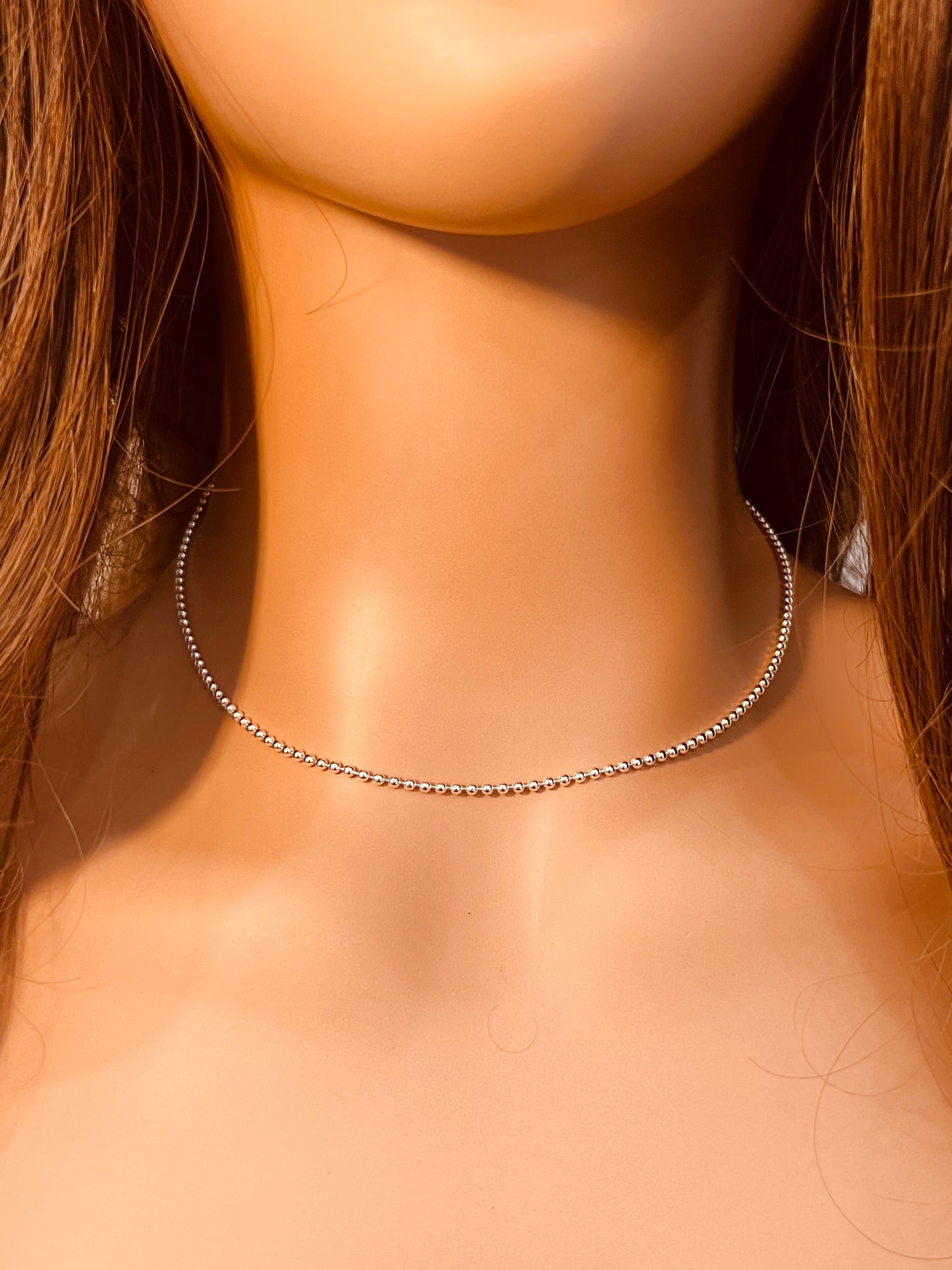 Sterling Silver 1.5mm Ball Necklace | Everyday Classic