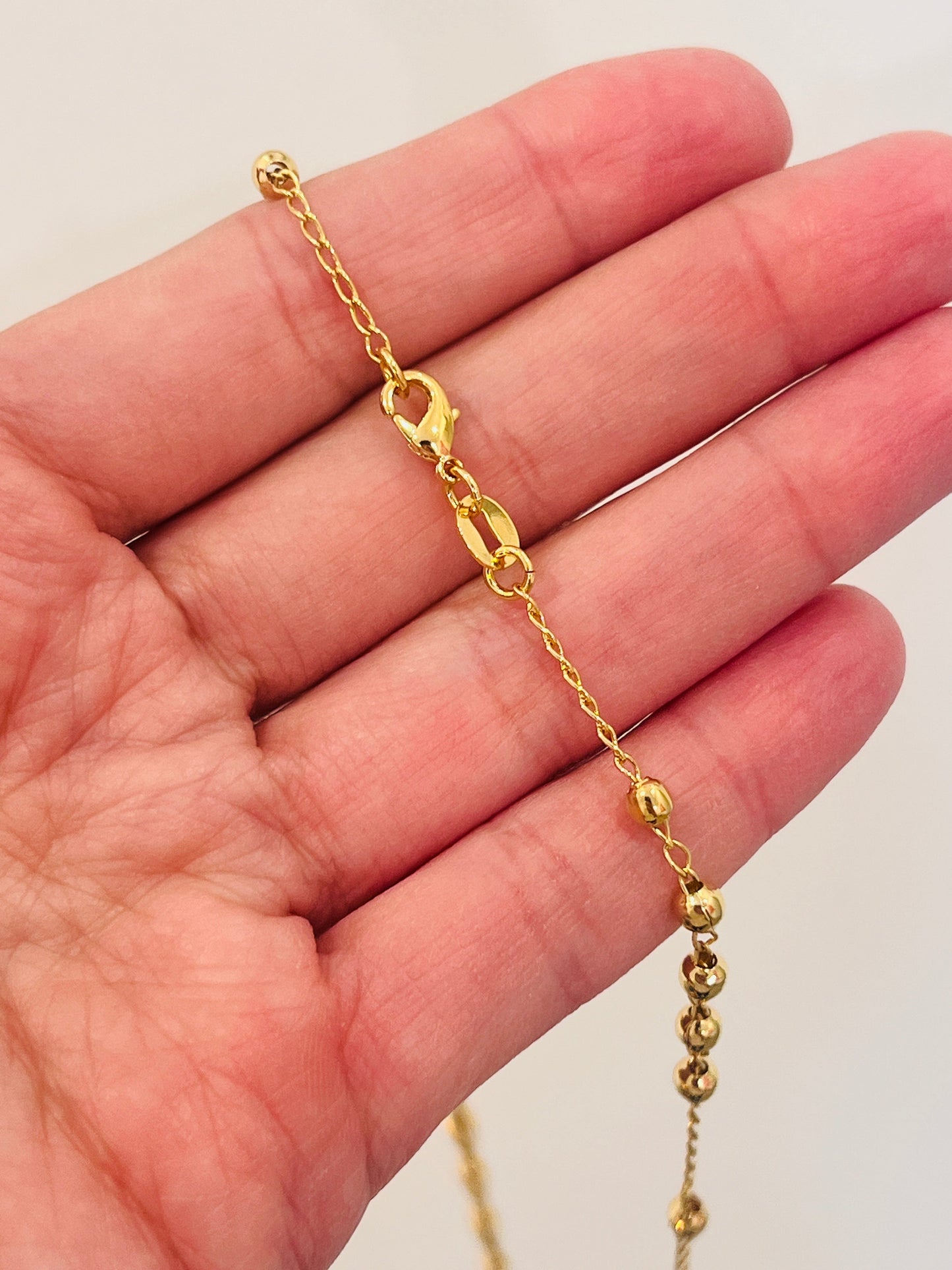 Gold Filled Rosary Necklace | Catholic Prayer Jewelry for Men & Women by HAUS OF MONOGRAM