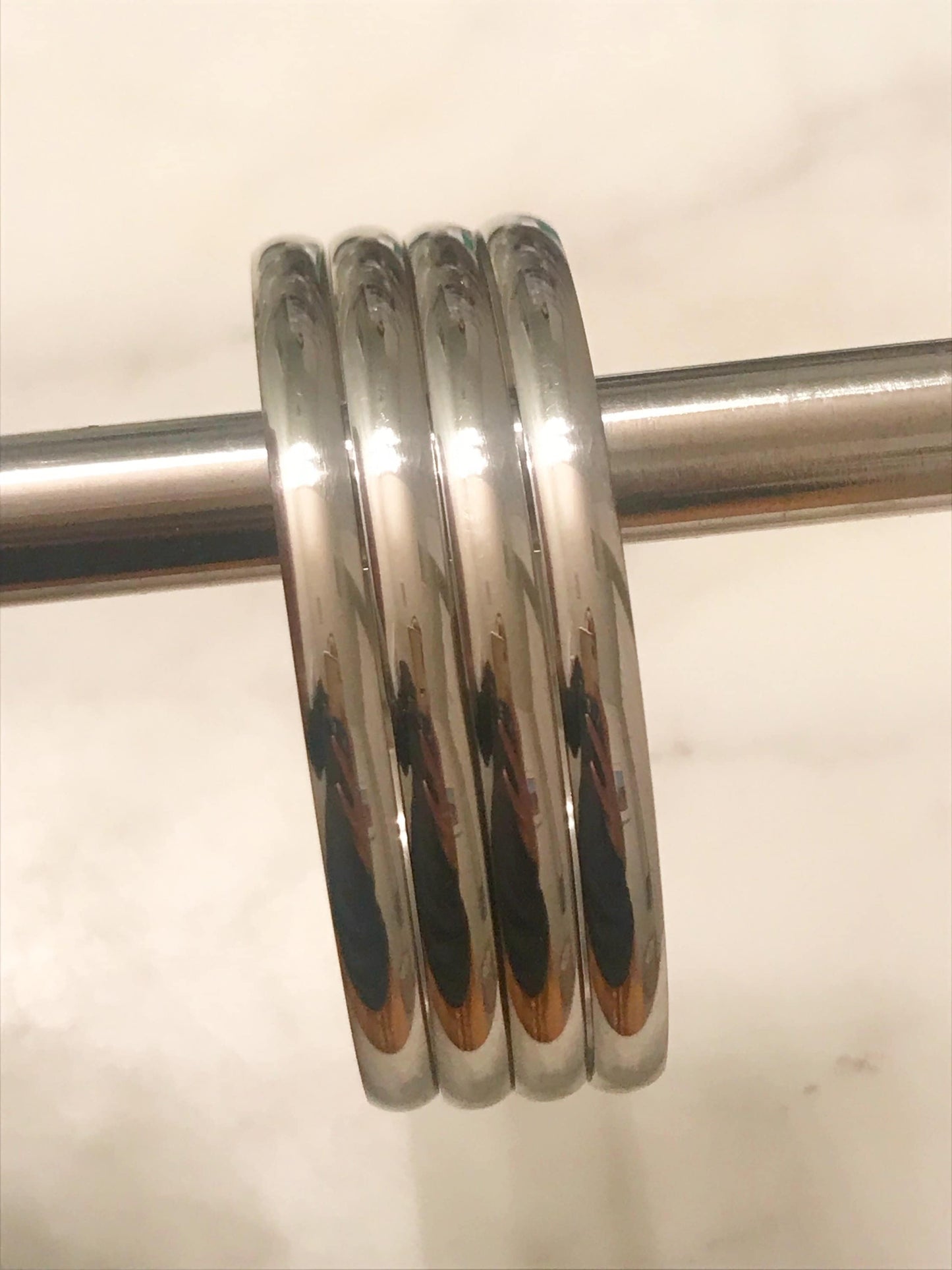 Stainless Steel Bangle | 5mm Everyday Minimalist Bracelet