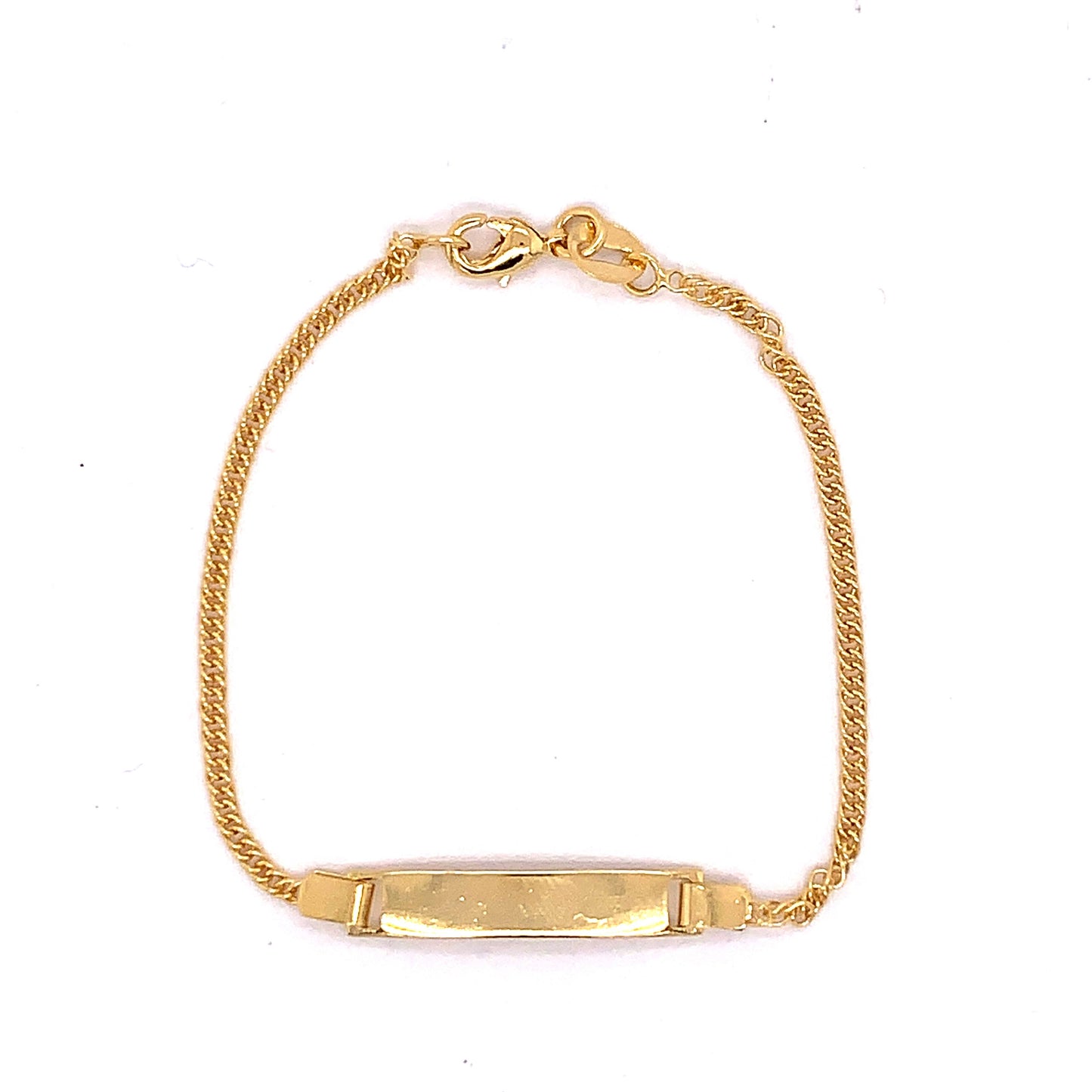 Gold Filled Baby ID Bracelet | Custom Engraved Keepsake