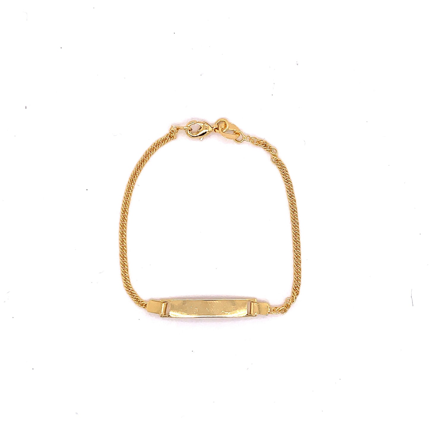 Gold Filled Baby ID Bracelet | Custom Engraved Keepsake