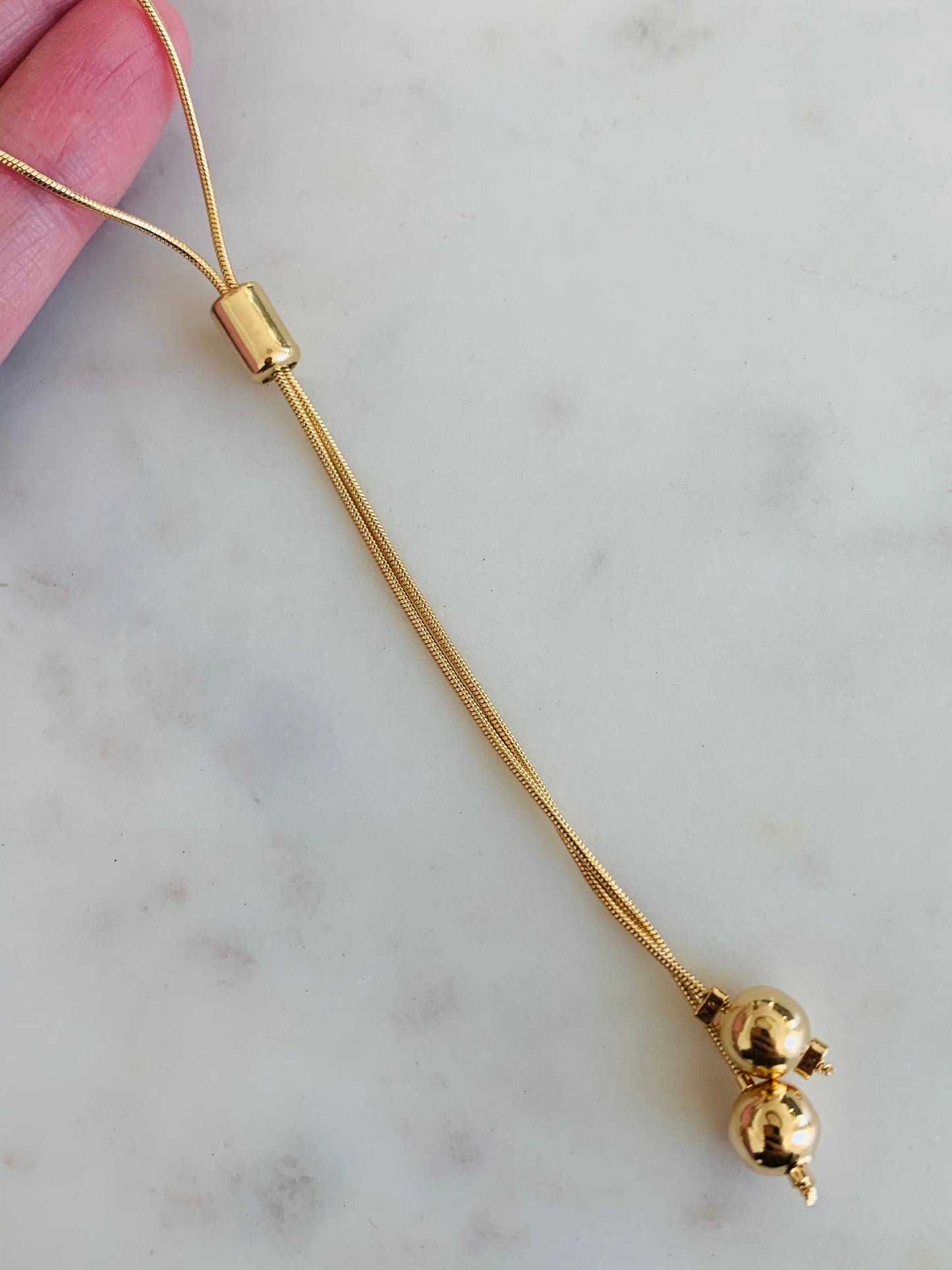 Gold Filled Evil Eye Bracelet | Adjustable Dainty Charm
