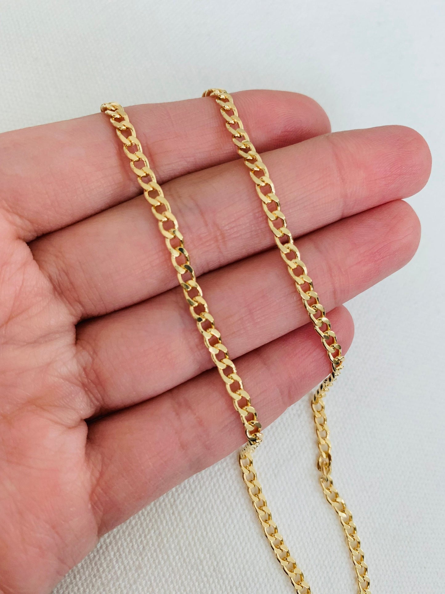 Gold Filled 2.5mm Curb Necklace | Classic Everyday Chain