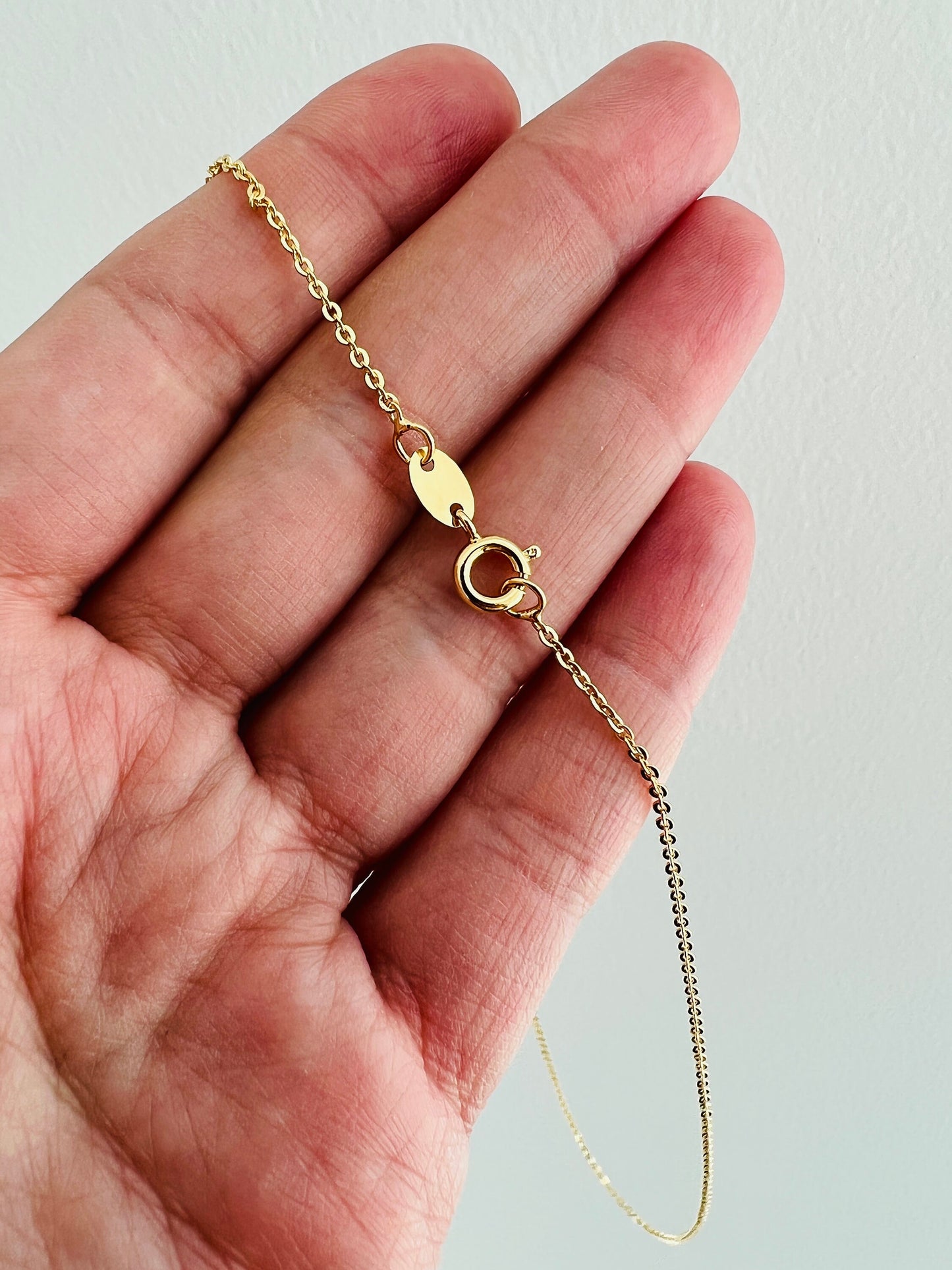 Gold Filled Miraculous Medal Necklace | 30x35mm Virgin Mary Pendant