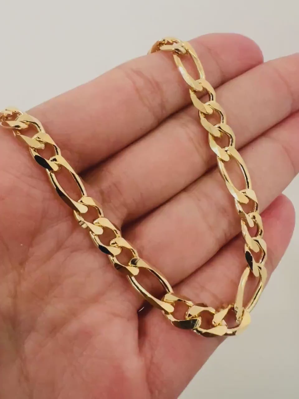 Gold Filled Figaro Bracelet, Gold Layering Bracelet, Gold Chain Bracelet, Figaro Bracelet 18kt, Dainty Chain Bracelet, Mens Bracelet, Gift