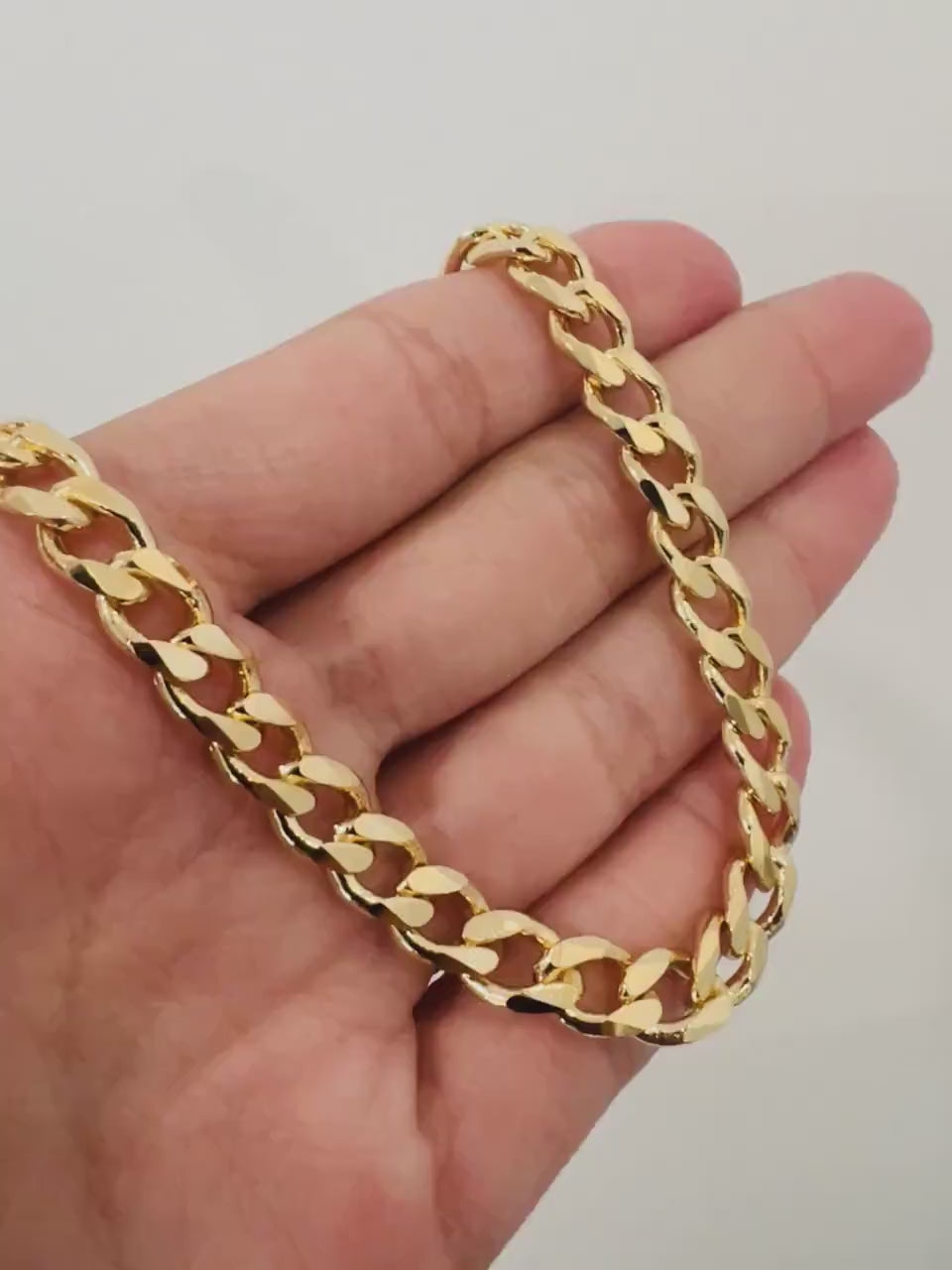 Gold Filled Cuban Link Bracelet, Man Bracelet, Bracelet Men, Gold Chain Bracelet, Curb Bracelet, Mens Bracelet, Mens Gift, Bracelet for Men