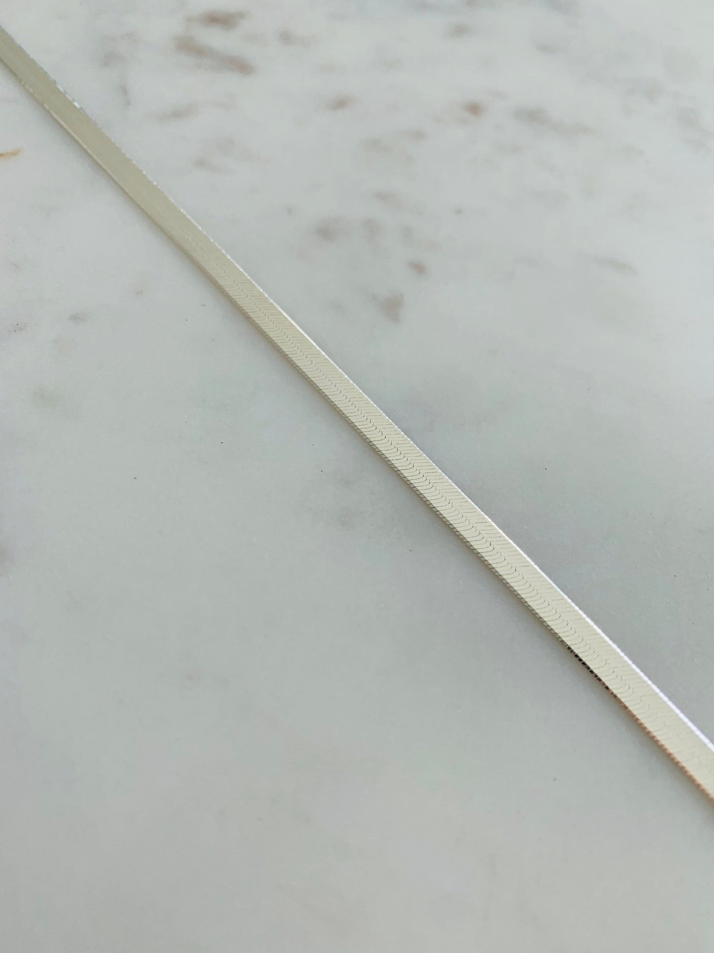Herringbone Anklet, Sterling Silver Anklet, Delicate Anklet, Silver Anklet, Anklet for women, Gift for Her, Everyday Anklet, Herringbone