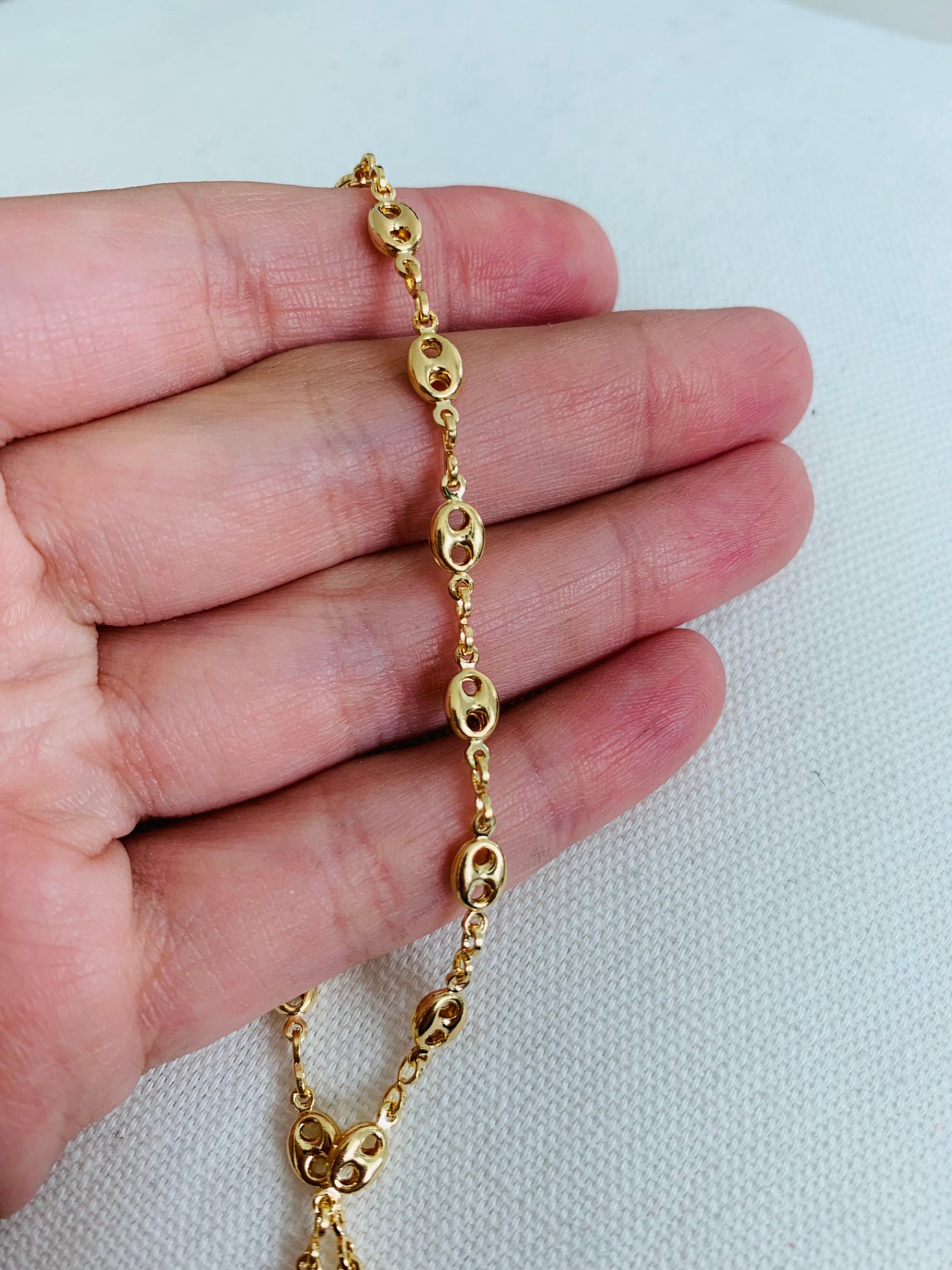 Link Anklet, Gold Filled Anklet, Ankle Bracelet, Gold Anklet, Dainty Anklet, Gold Ankle Bracelet, Minimalist Anklet, Chain Anklet,