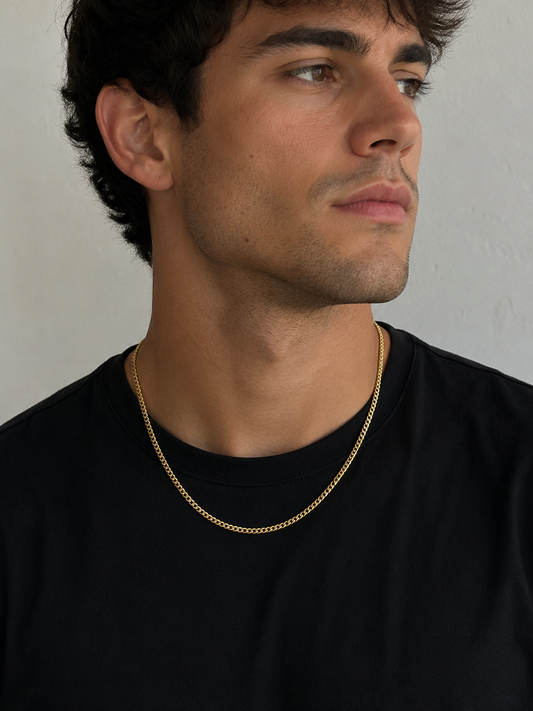Gold Filled 2mm Curb Chain | 18"–30" | Everyday Statement