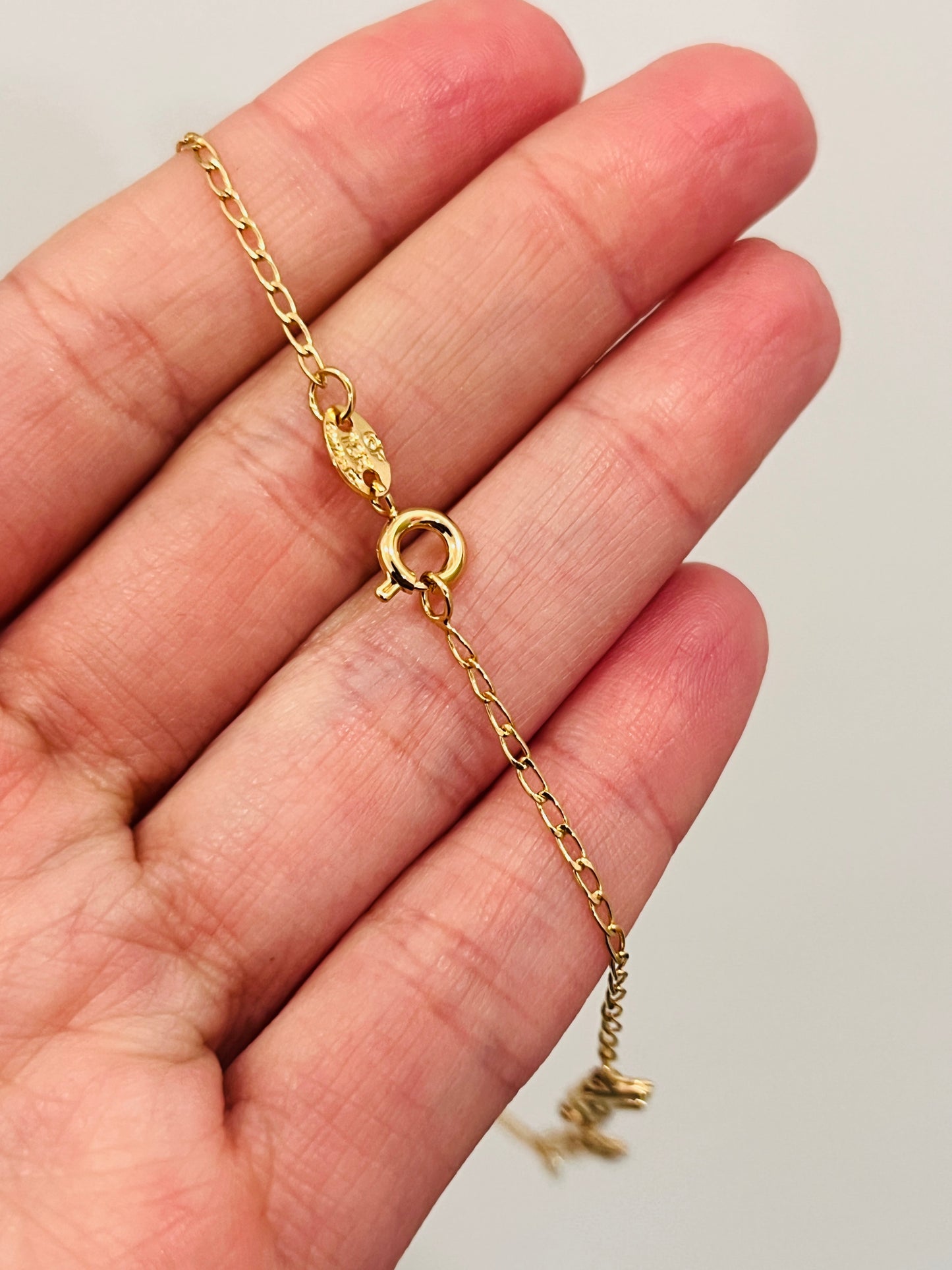 Gold Filled Elephant Anklet | 18kt Dainty Charm Jewelry