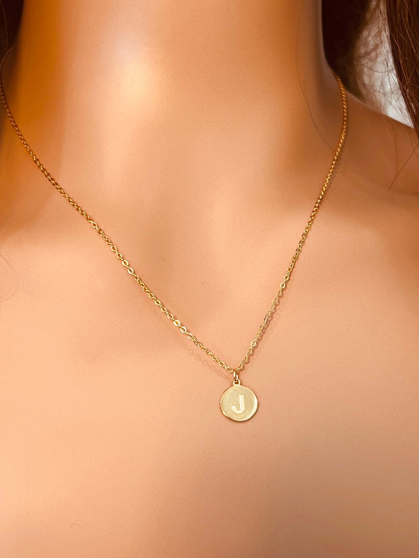 Sterling Silver Initial Necklace