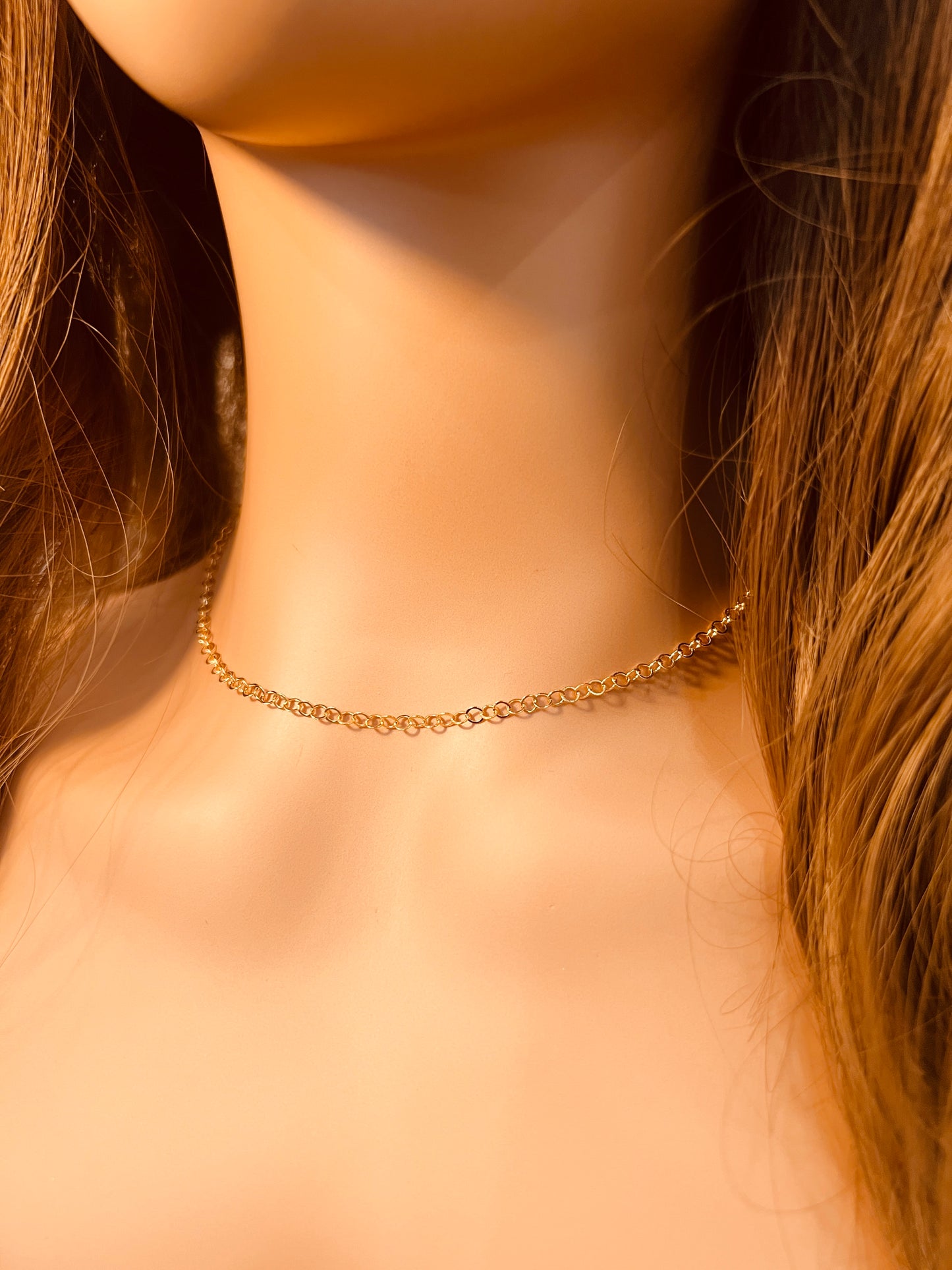 Gold Filled 2mm Cable Link Necklace | Classic Everyday Chain