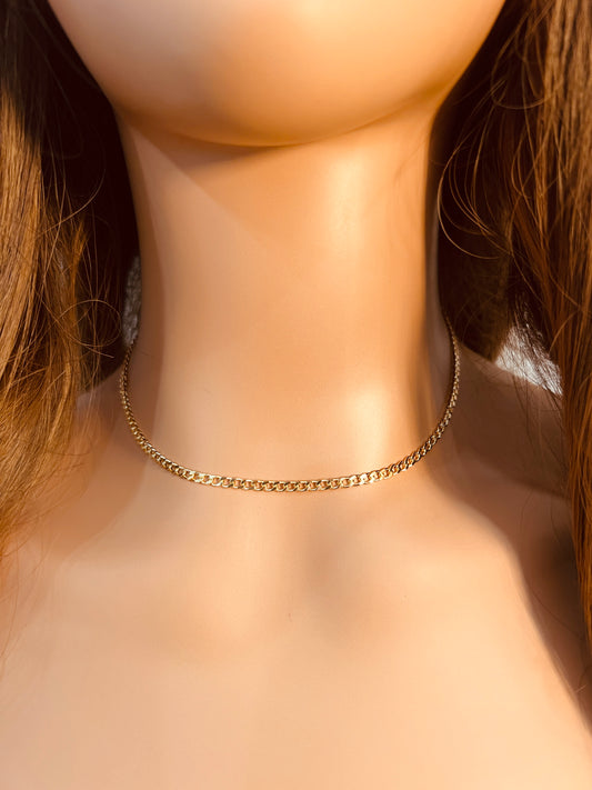 Gold Filled 2.5mm Curb Necklace | Classic Everyday Chain