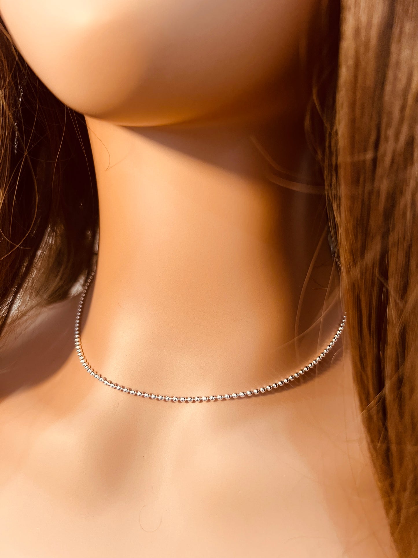 Sterling Silver 1.5mm Ball Necklace | Everyday Classic