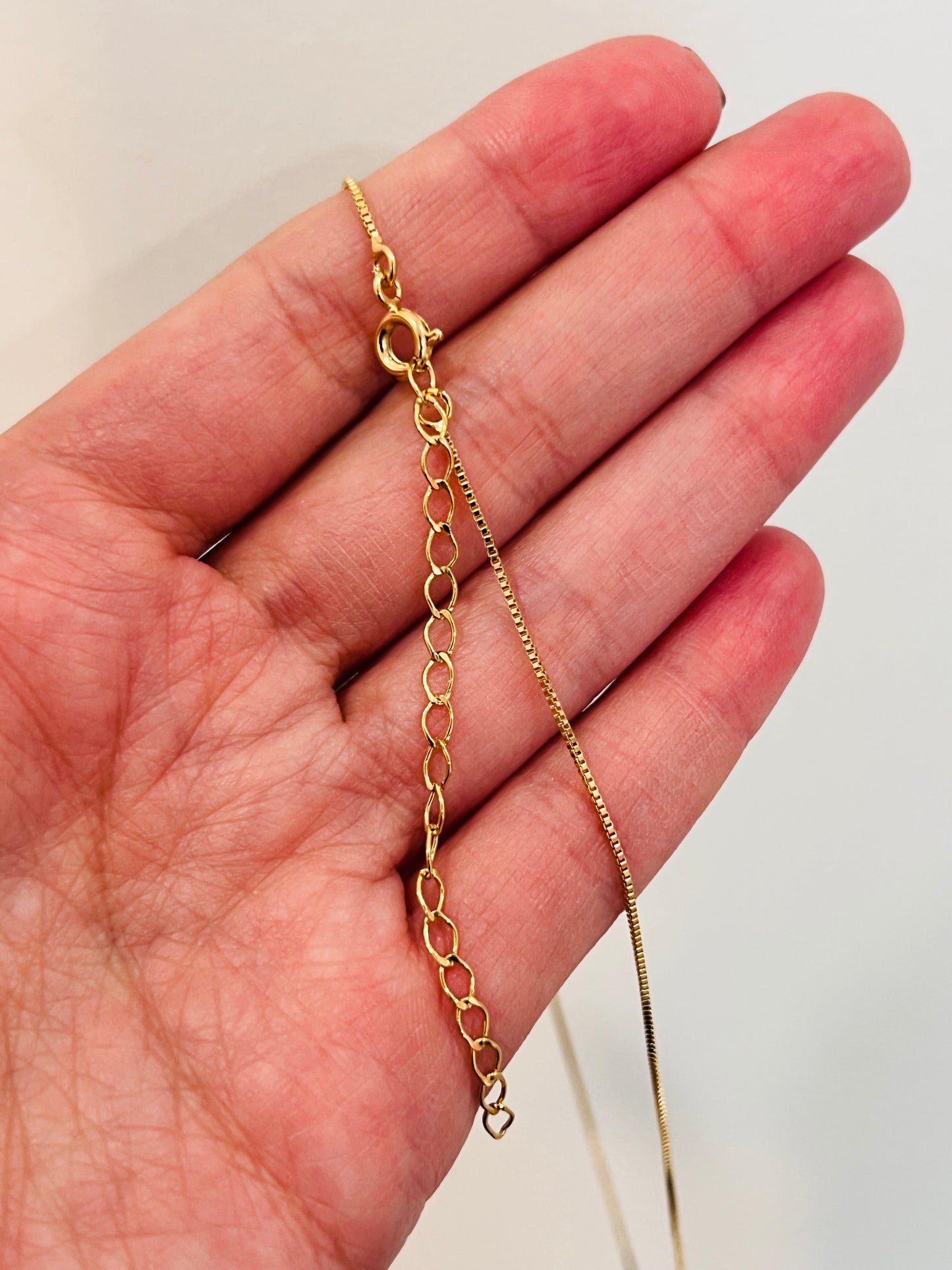 Gold Filled Evil Eye Necklace | 17.5" Protective Charm