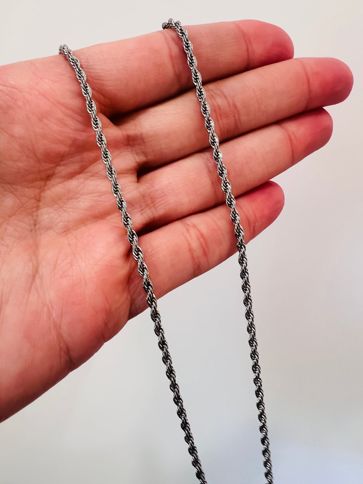 Stainless Steel 2mm Rope Chain | Layer Friendly Design