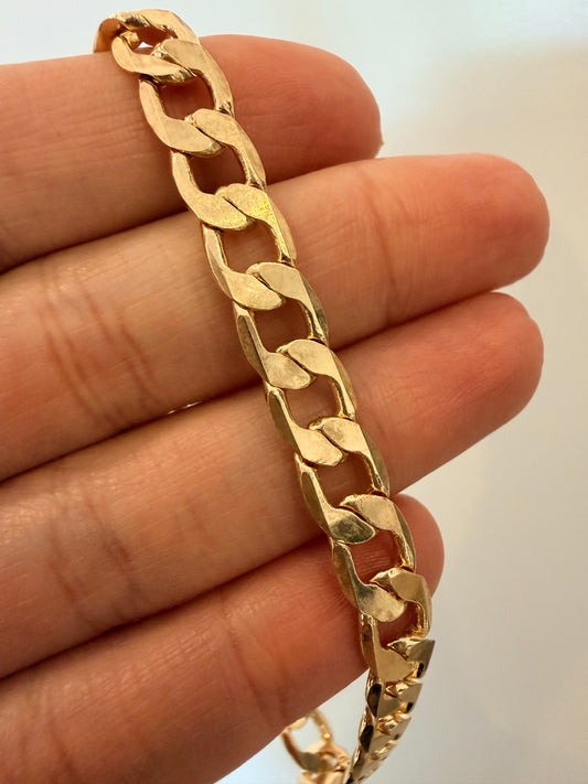 Gold Filled 6.5mm Curb Bracelet | Men's Bracelet