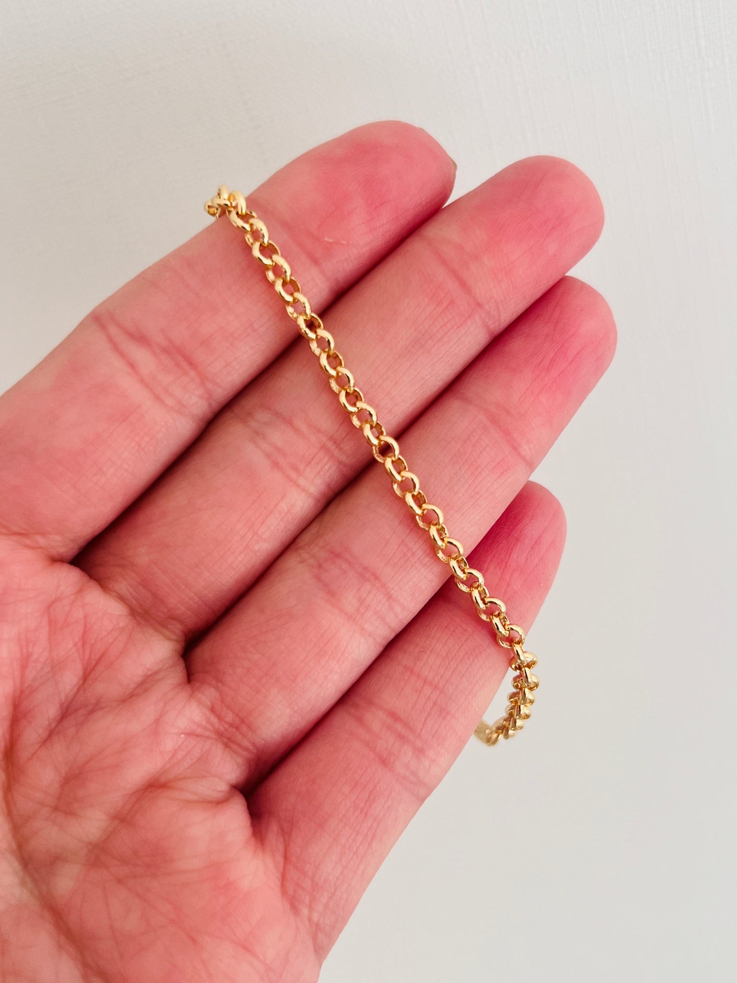 Gold Filled 2mm Cable Bracelet | Minimalist Gold Jewelry