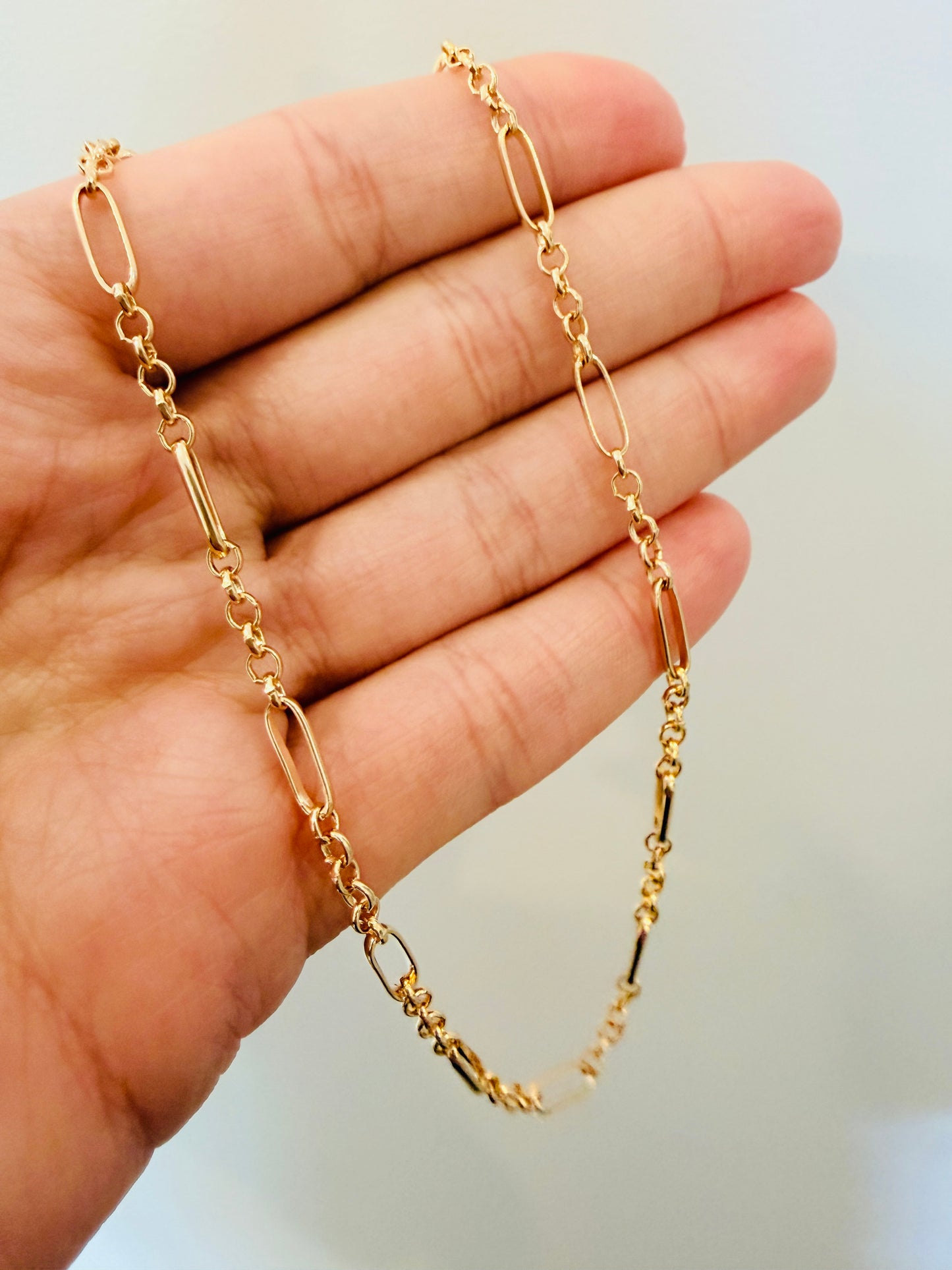 Gold Filled Specialty Chain Necklace | Necklace & Bracelet Bundle