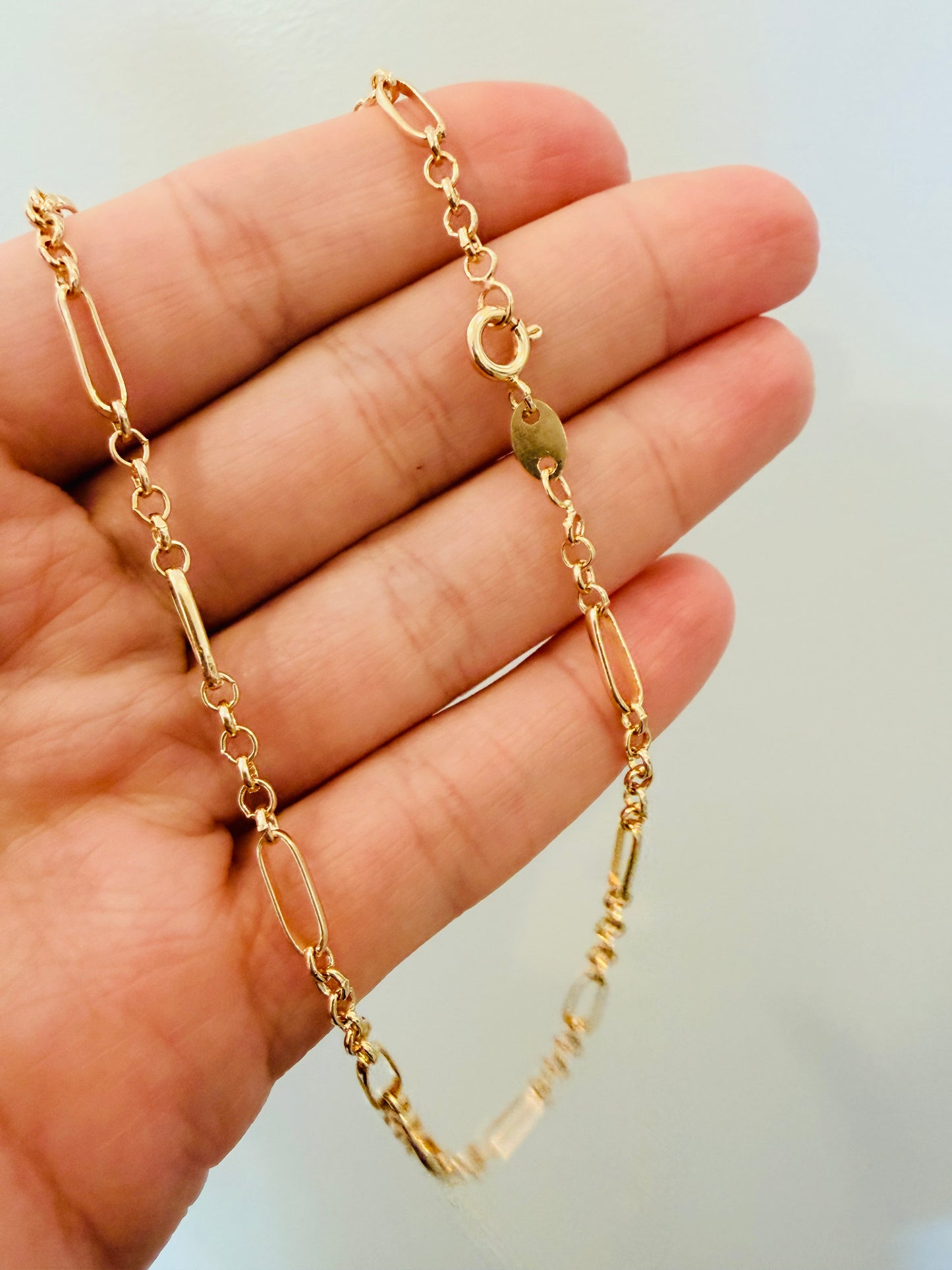 Gold Filled Specialty Chain Necklace | Necklace & Bracelet Bundle
