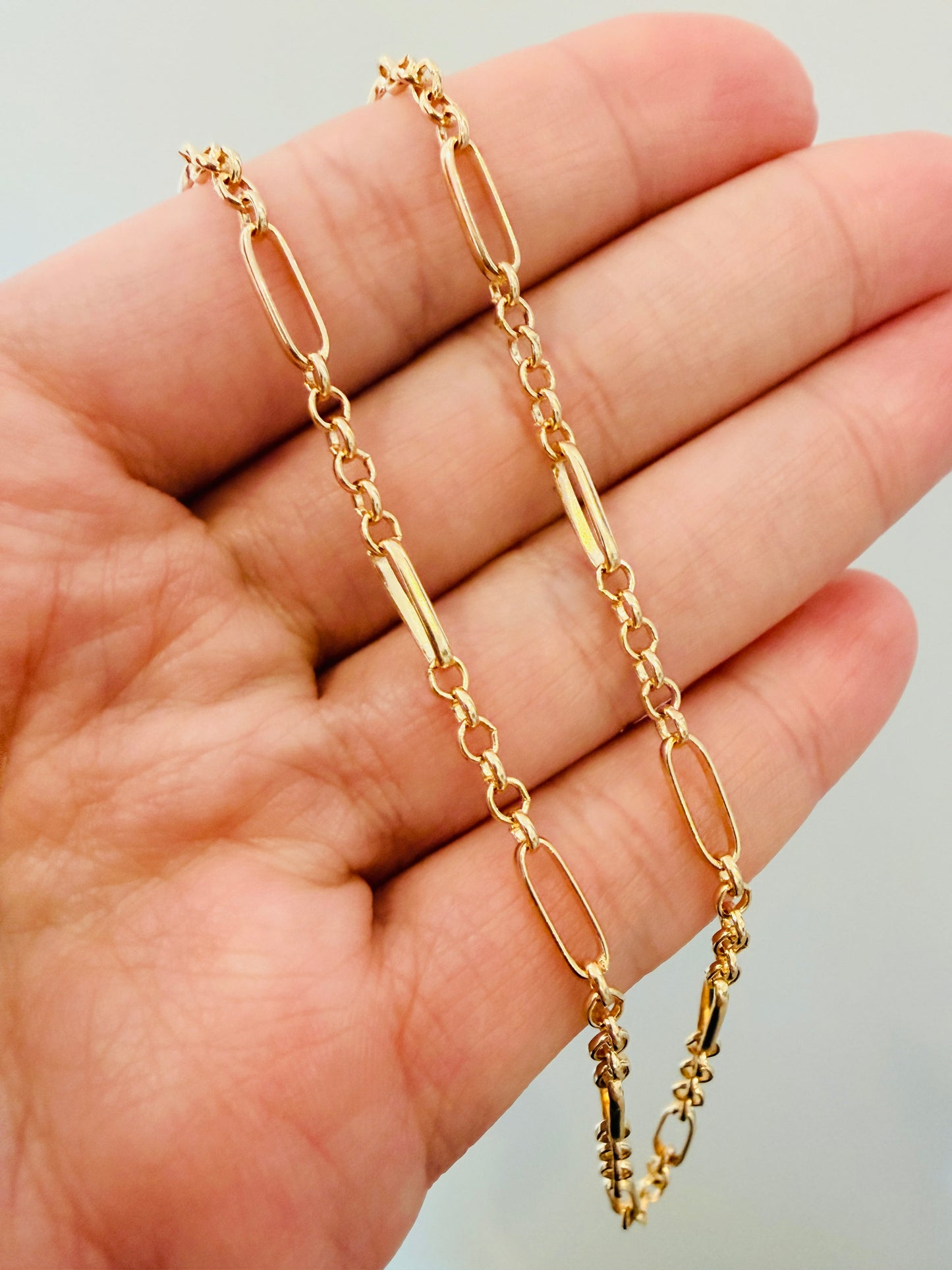 Gold Filled Specialty Chain Necklace | Necklace & Bracelet Bundle