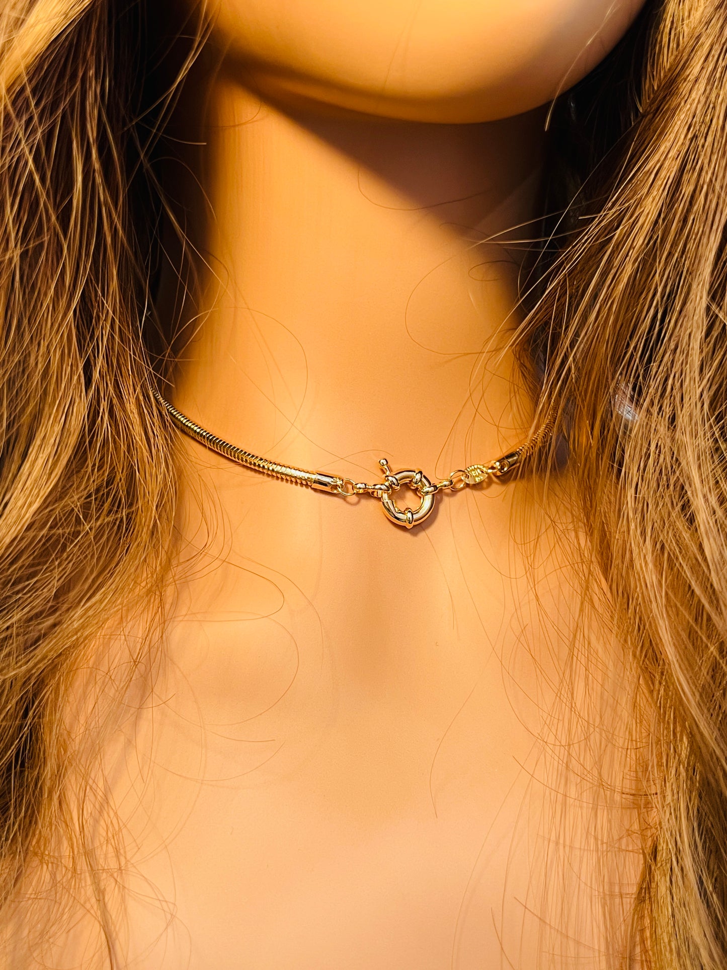Gold Filled 2.5mm Snake Necklace | Sleek, Smooth & Stylish