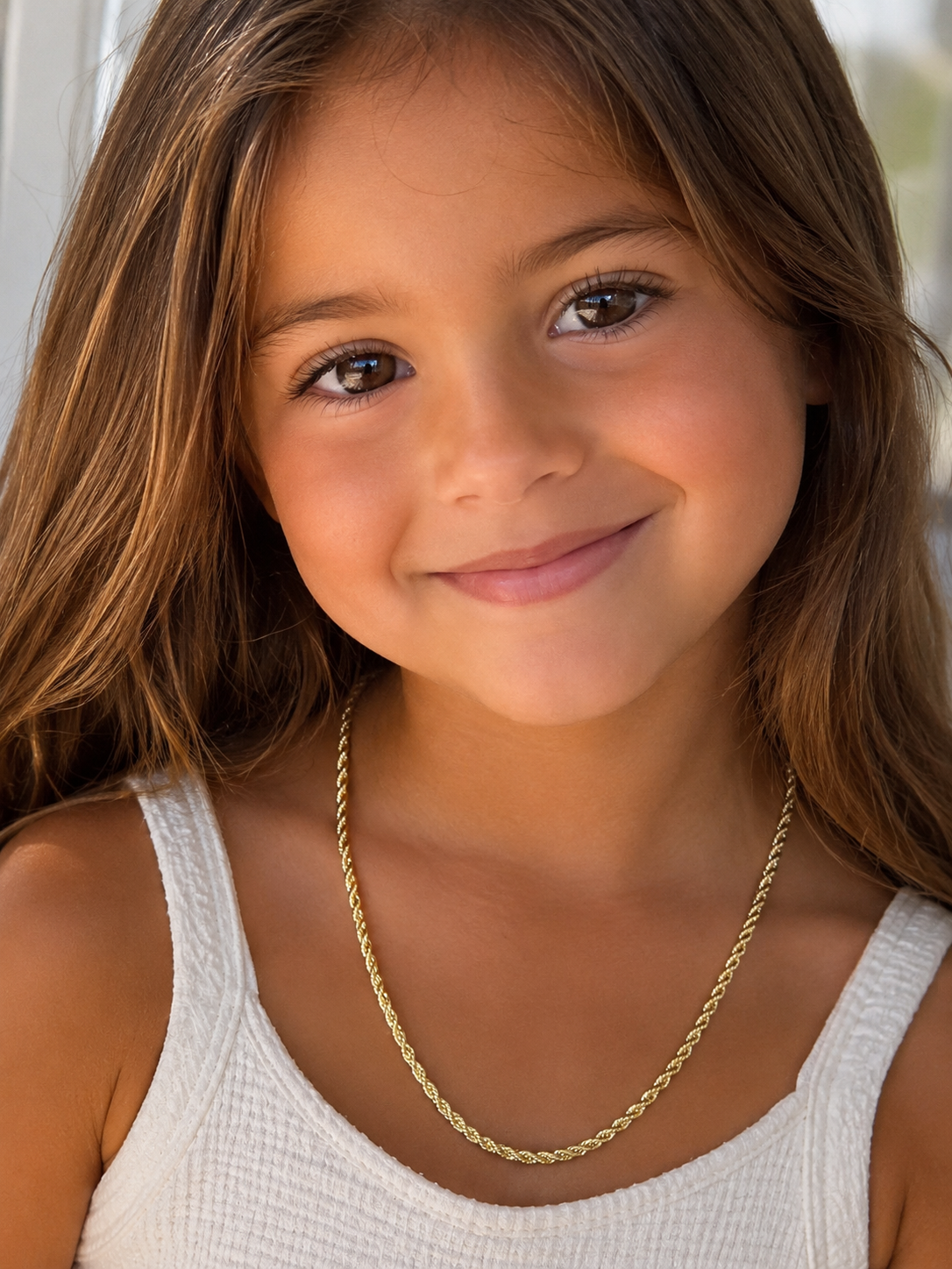Gold Filled 4mm Rope Necklace | Unisex Chain