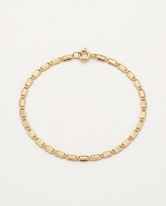 18KT Gold Filled Anklets, Gold Filled 2mm Chain Link Anklet | 18K Gold-Filled Dainty Everyday Anklet – 9.75" by HAUS OF MO...