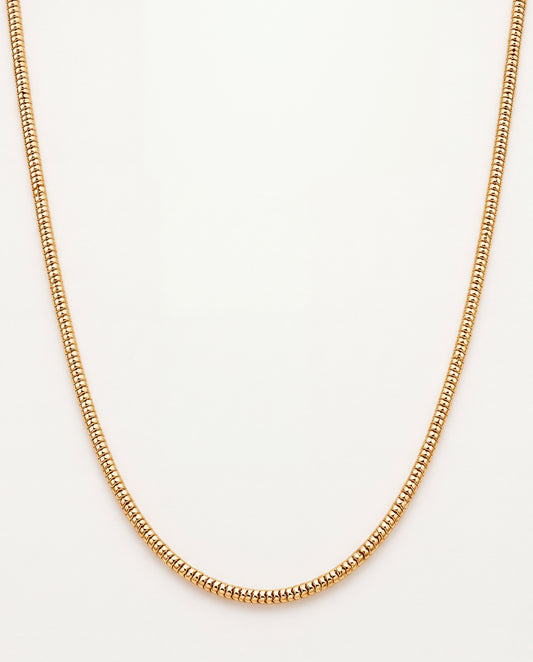 Gold Filled 2mm Snake Necklace