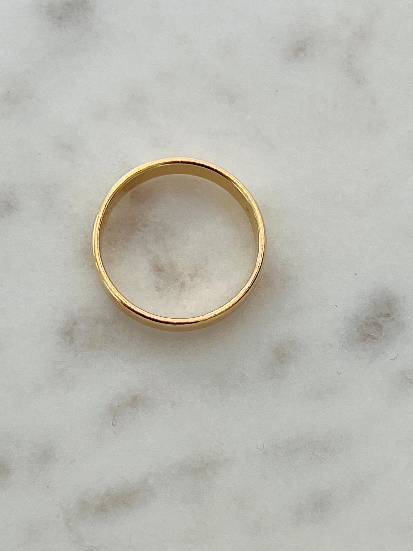 18KT Gold Filled Rings, Gold Filled 3mm Ring | Sleek Everyday Shine by HAUS OF MONOGRAM