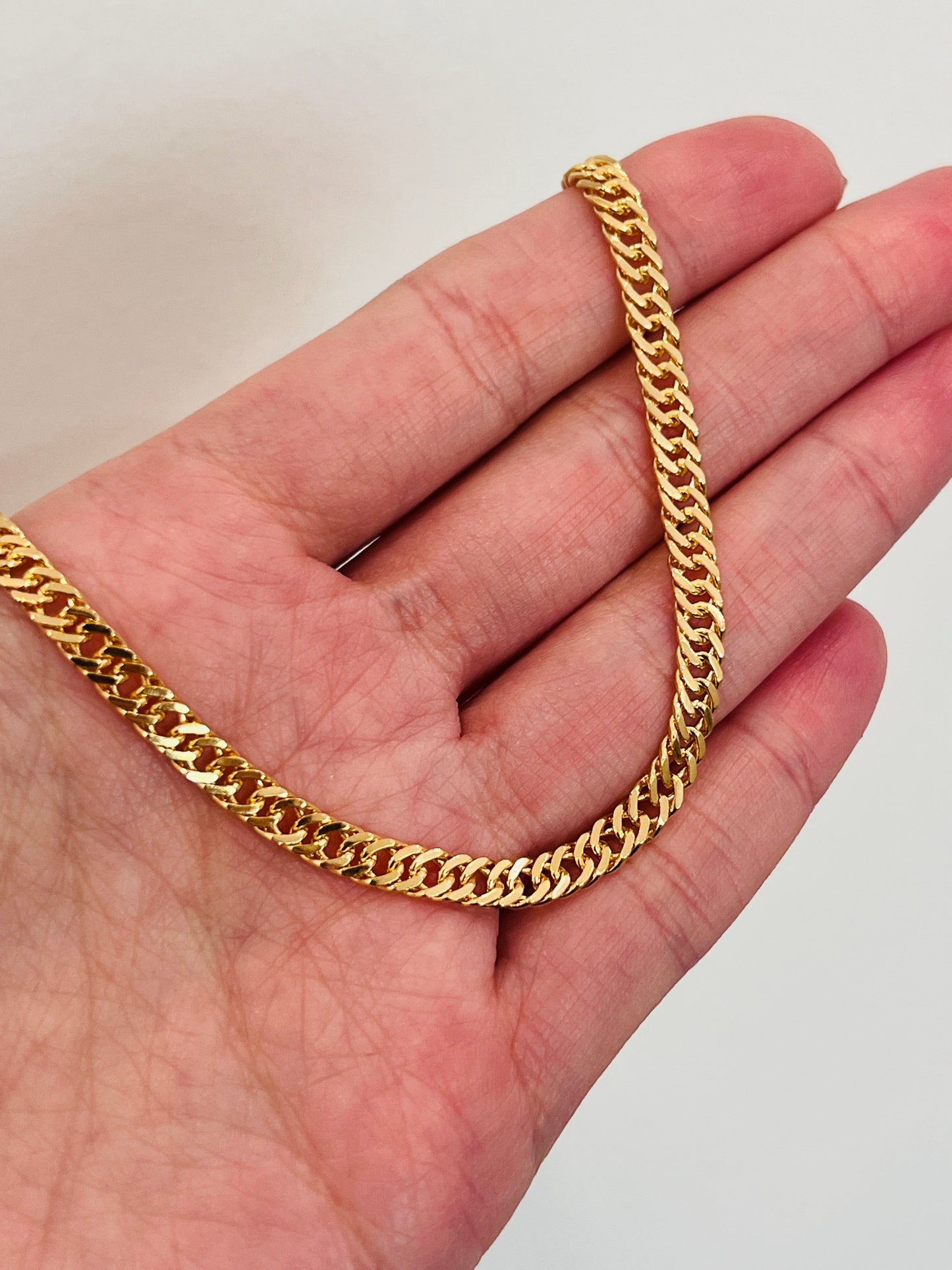 18KT Gold Filled Bracelets, Gold Filled 6mm Omega Bracelet | Layering Bracelet by HAUS OF MONOGRAM