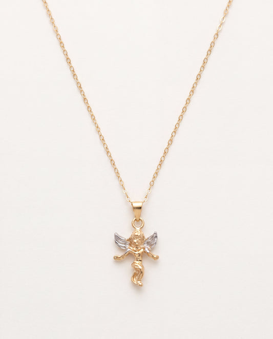 18KT Gold Filled Necklaces, Gold Filled Angel Necklace | Symbolic & Elegant by HAUS OF MONOGRAM