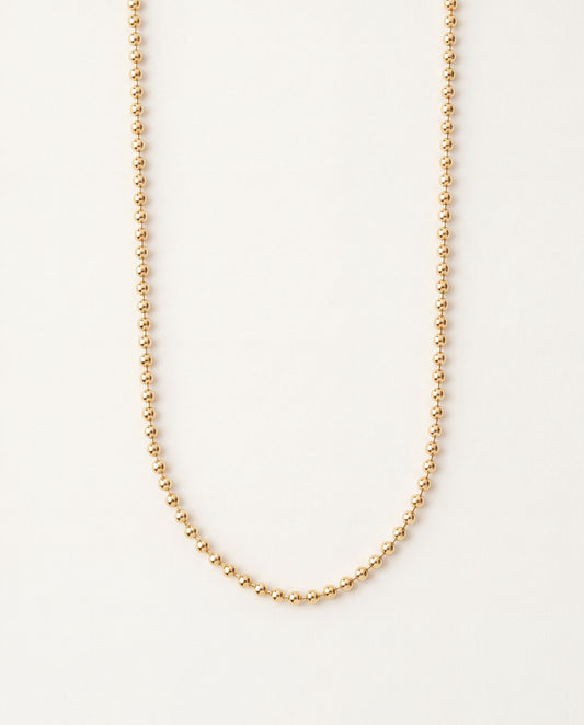 Gold Filled Ball Chain Necklace