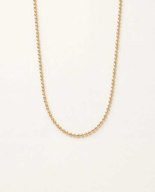 Gold Filled Ball Necklace