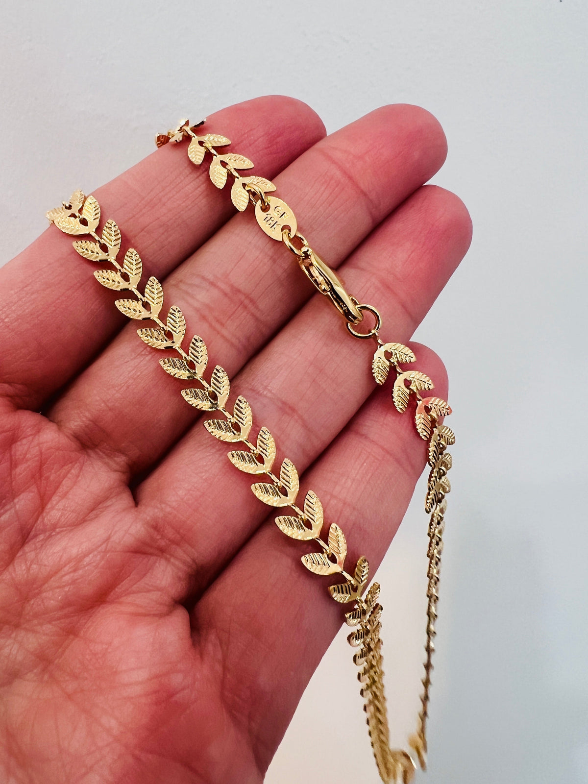 18KT Gold Filled Necklaces, Gold Filled Chevron Necklace | Sleek 18kt Shine with Bold, Geometric Edge by HAUS OF MONOGRAM