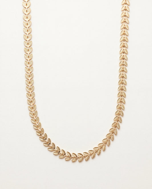 18KT Gold Filled Necklaces, Gold Filled Chevron Necklace | Sleek 18kt Shine with Bold, Geometric Edge by HAUS OF MONOGRAM