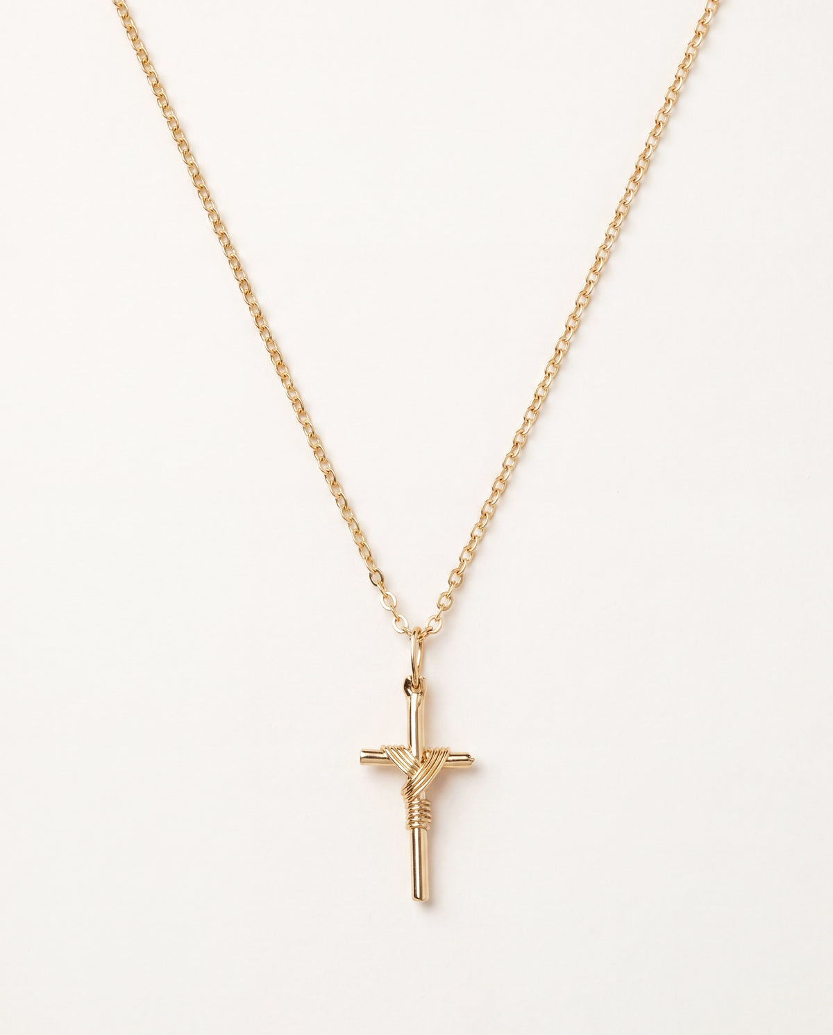 18KT Gold Filled Necklaces, Gold Filled Cross NecklaceGold Filled Cross Necklace | Classic Pendant | 16–20" Chain by HAUS...