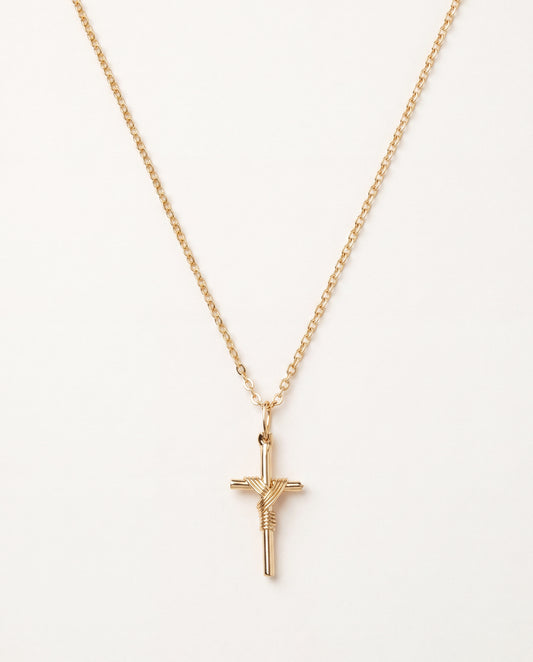 18KT Gold Filled Necklaces, Gold Filled Cross NecklaceGold Filled Cross Necklace | Classic Pendant | 16–20" Chain by HAUS...