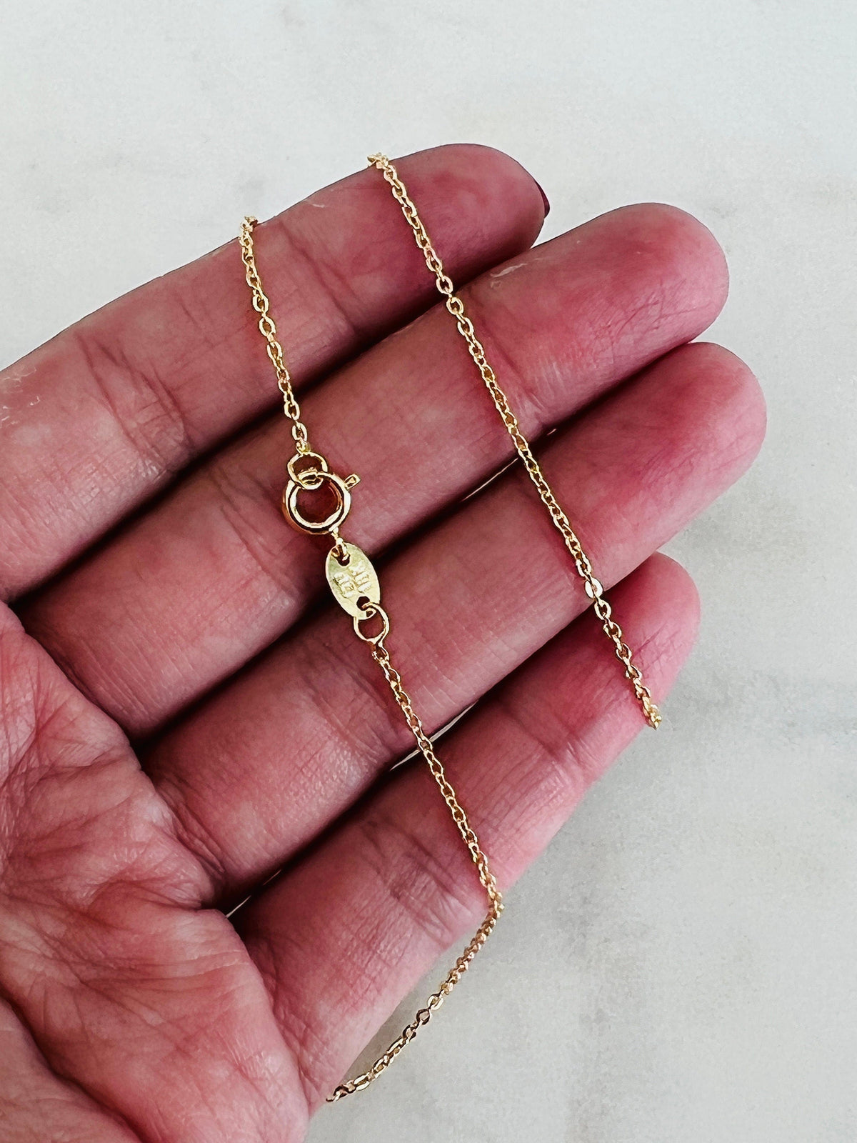 18KT Gold Filled Necklaces, Gold Filled Cross NecklaceGold Filled Cross Necklace | Classic Pendant | 16–20" Chain by HAUS...