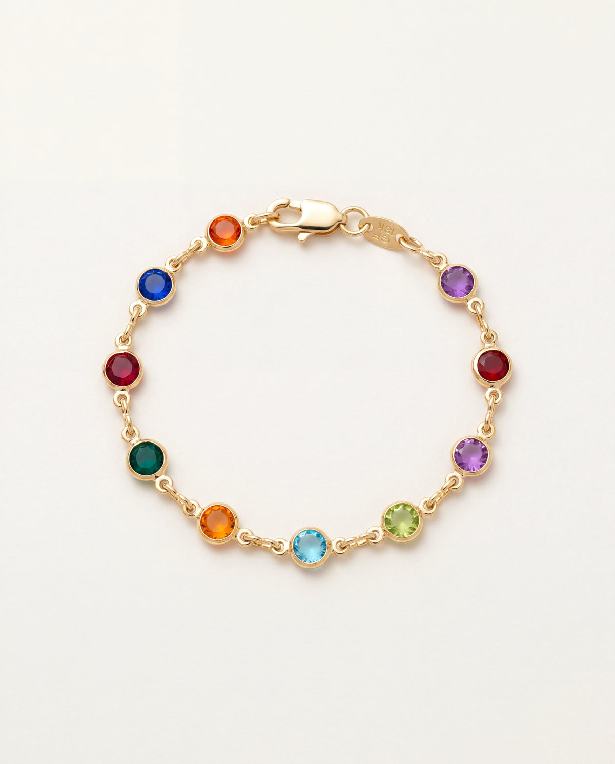 Gold Filled Gemstone Bracelet
