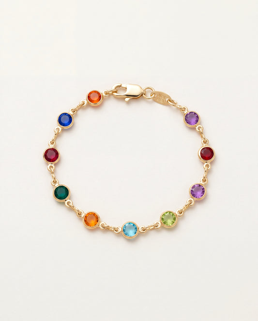 Gold Filled Gemstone Bracelet