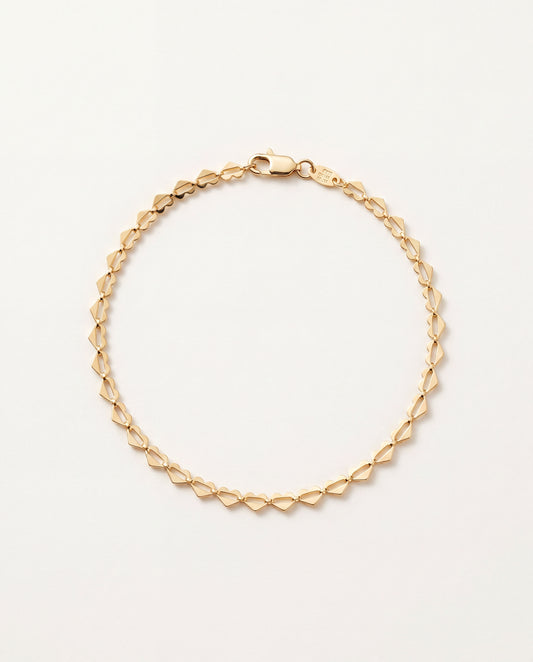 Gold Filled Heart Bracelet