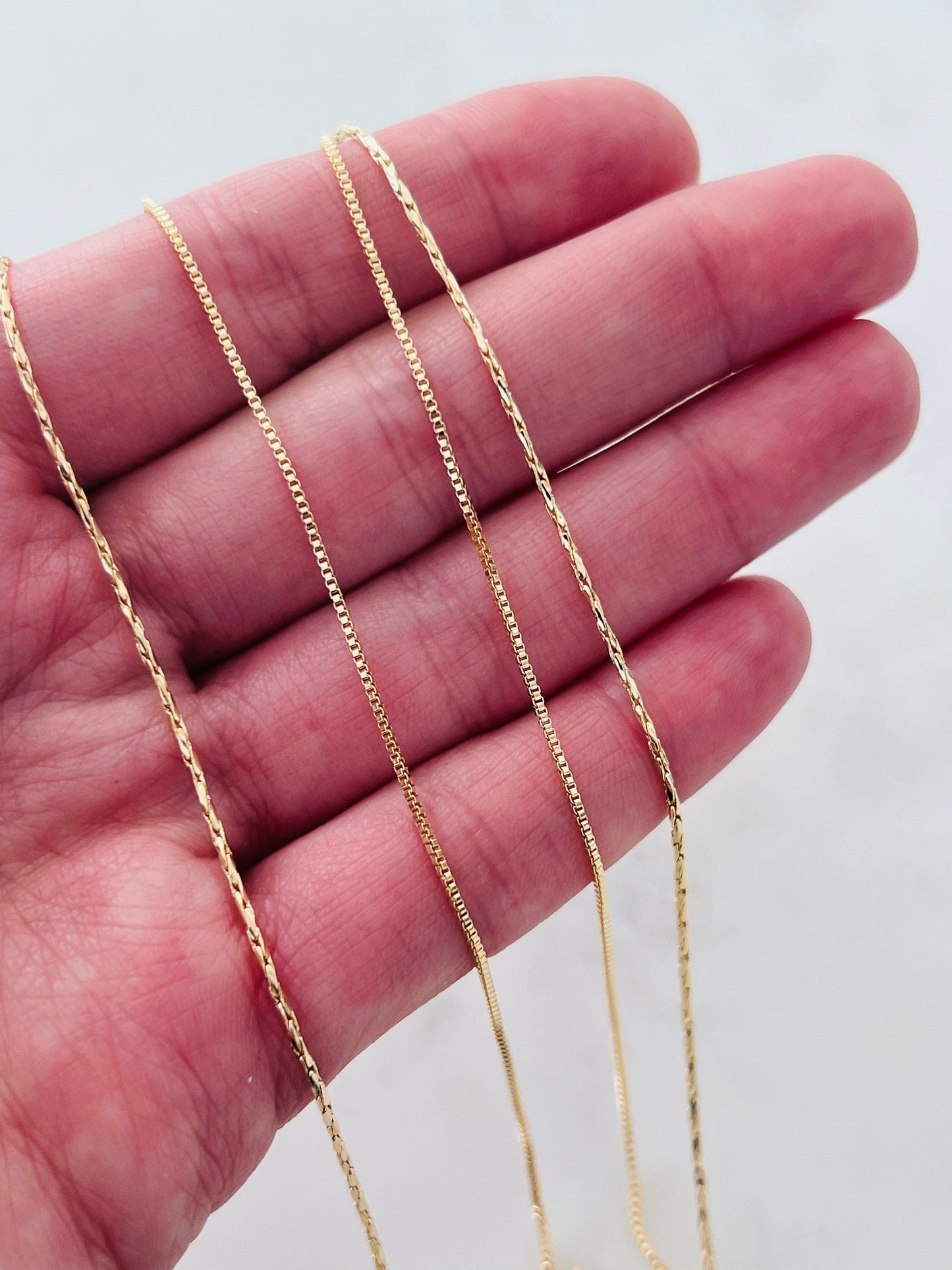18KT Gold Filled Necklaces, Gold Filled Layered CZ Cross Necklace | Dainty Faith-Inspired Jewelry by HAUS OF MONOGRAM