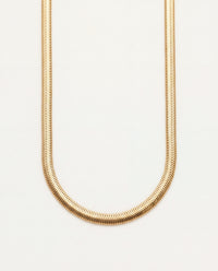 Gold Filled Magic Herringbone Necklace | 4mm & 6mm